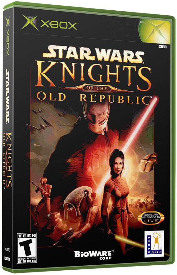 Star Wars - Knights of the Old Republic Used Microsoft XBOX Original Video Game