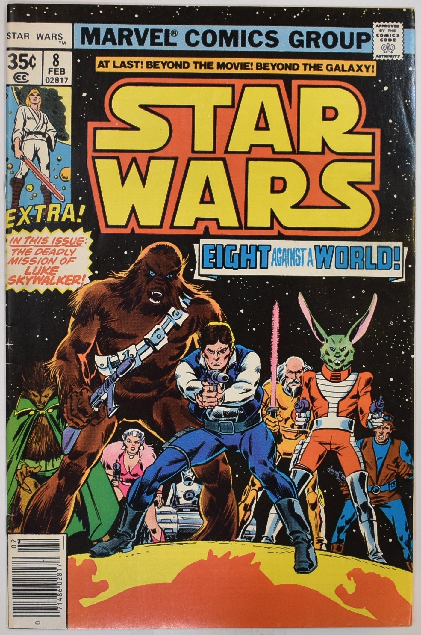 Star Wars Comic Book 8 Feb 1978 Marvel Comics Group 02817