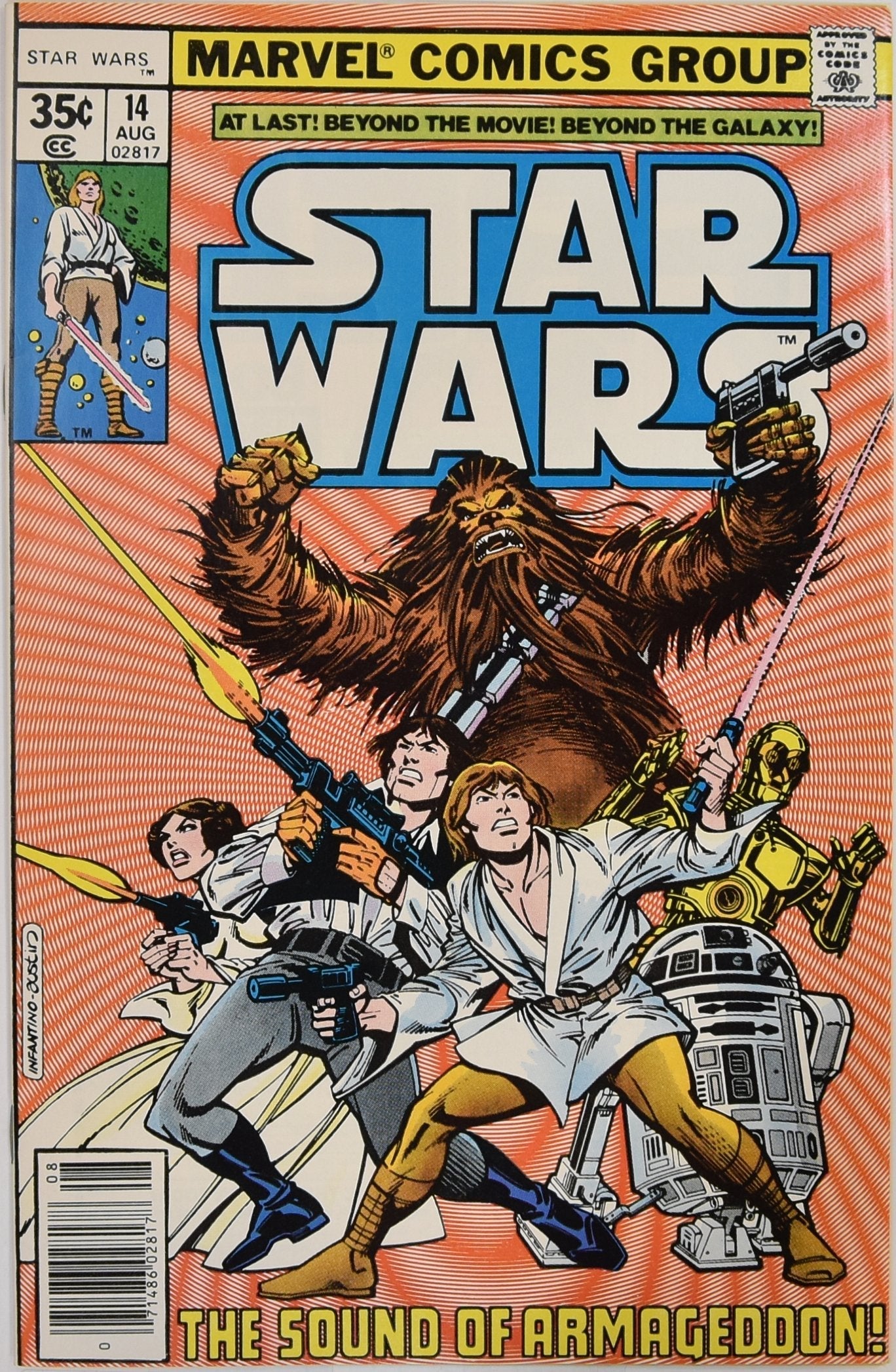 Star Wars Comic Book 14 Aug 1978 Marvel Comics Group