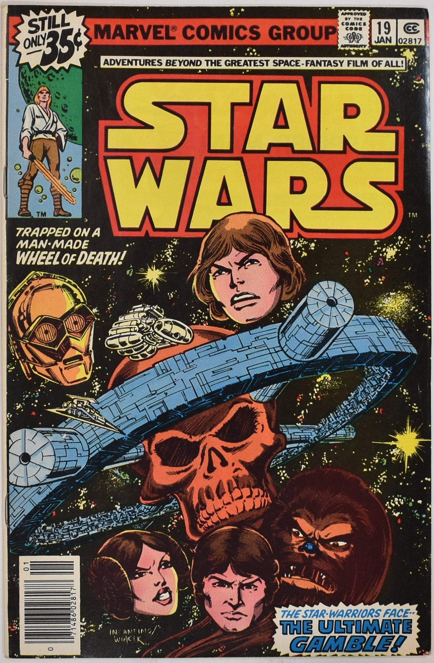 Star Wars Comic Book 19 Jan 1979 Marvel Comics Group
