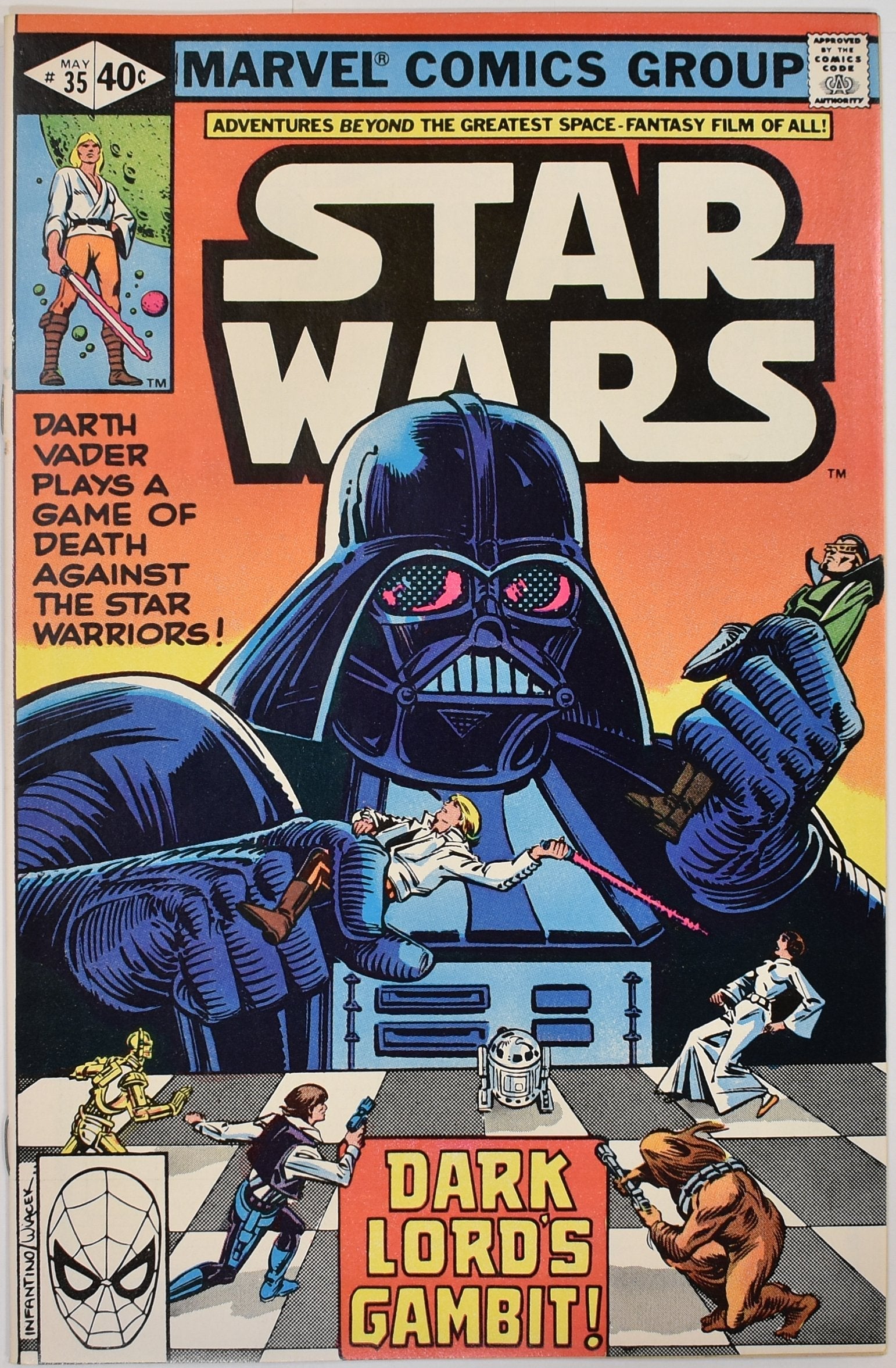 Star Wars Comic Book 35 May Marvel Comics Group 1980