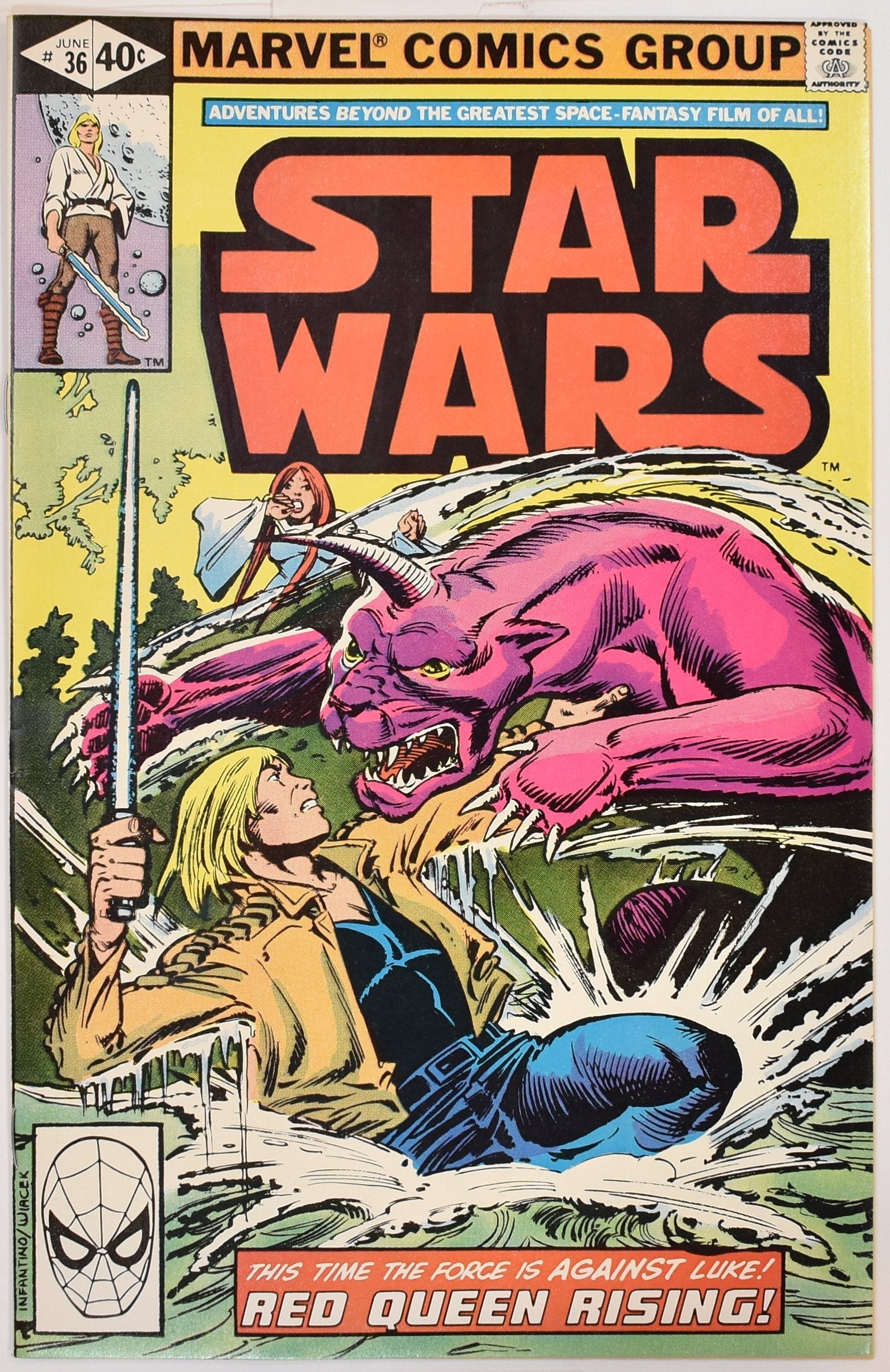 Star Wars Comic Book 36 Jun 1980 Marvel Comics Group