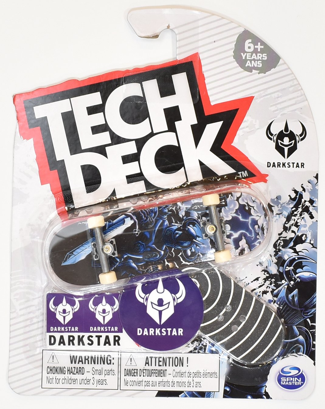 TECH DECK 2021 FINGER BOARD DARKSTAR MANOLO KNIGHT DARK BLUE SG603