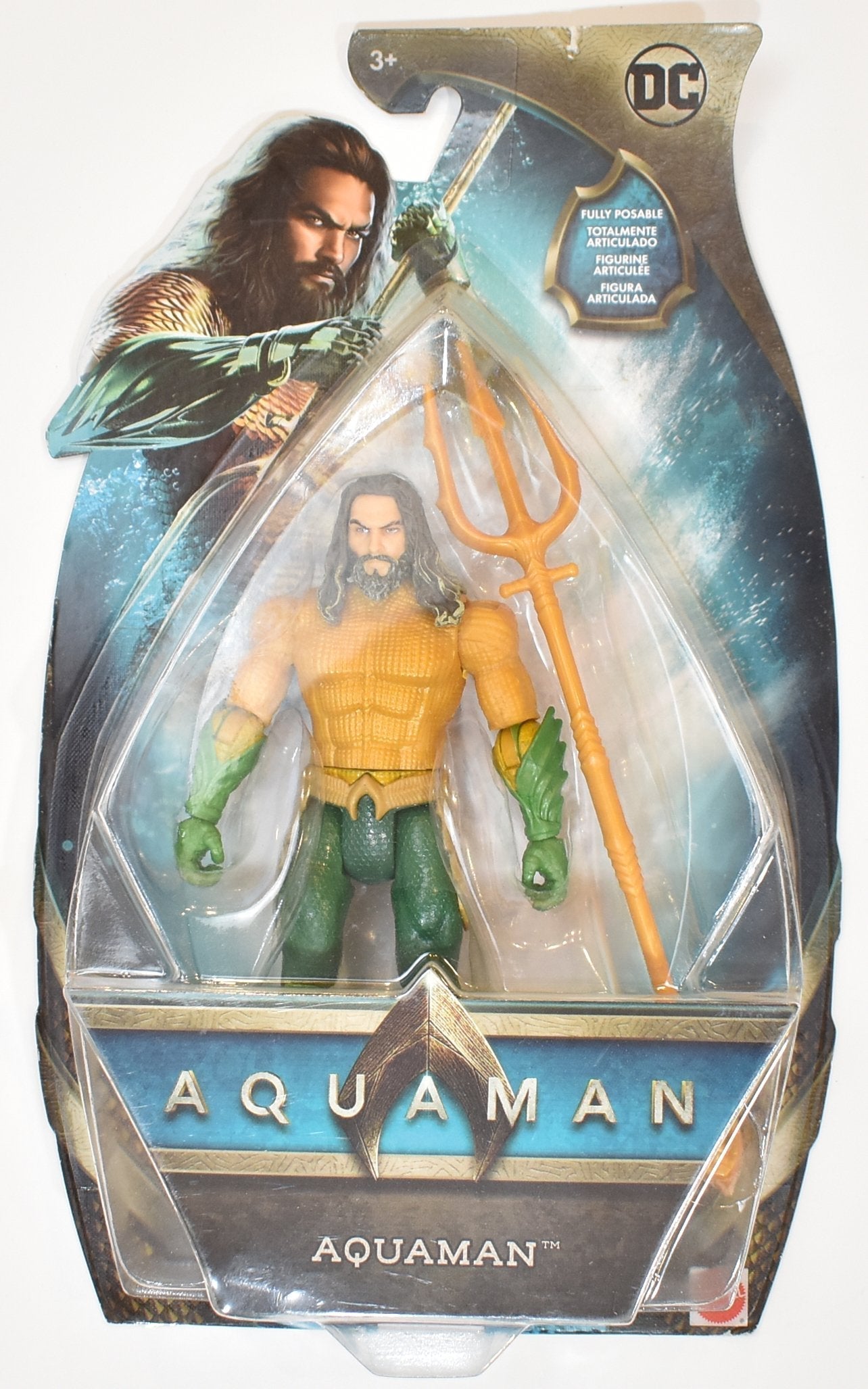 Aquaman Action Figure Dc Mattel Aquaman New