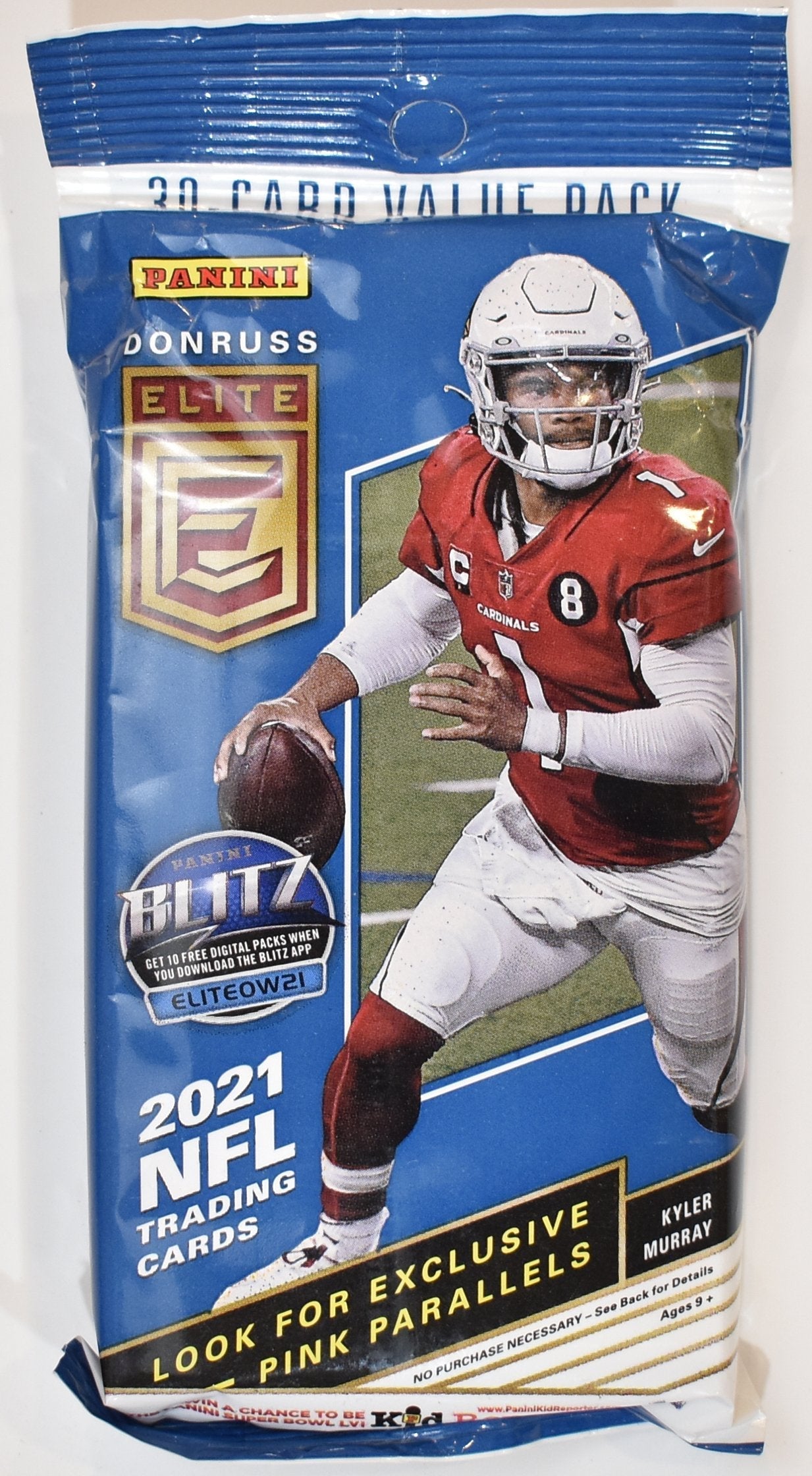 Panini Elite 2021 NFL Trading Cards 30 Card Value Pack NEW