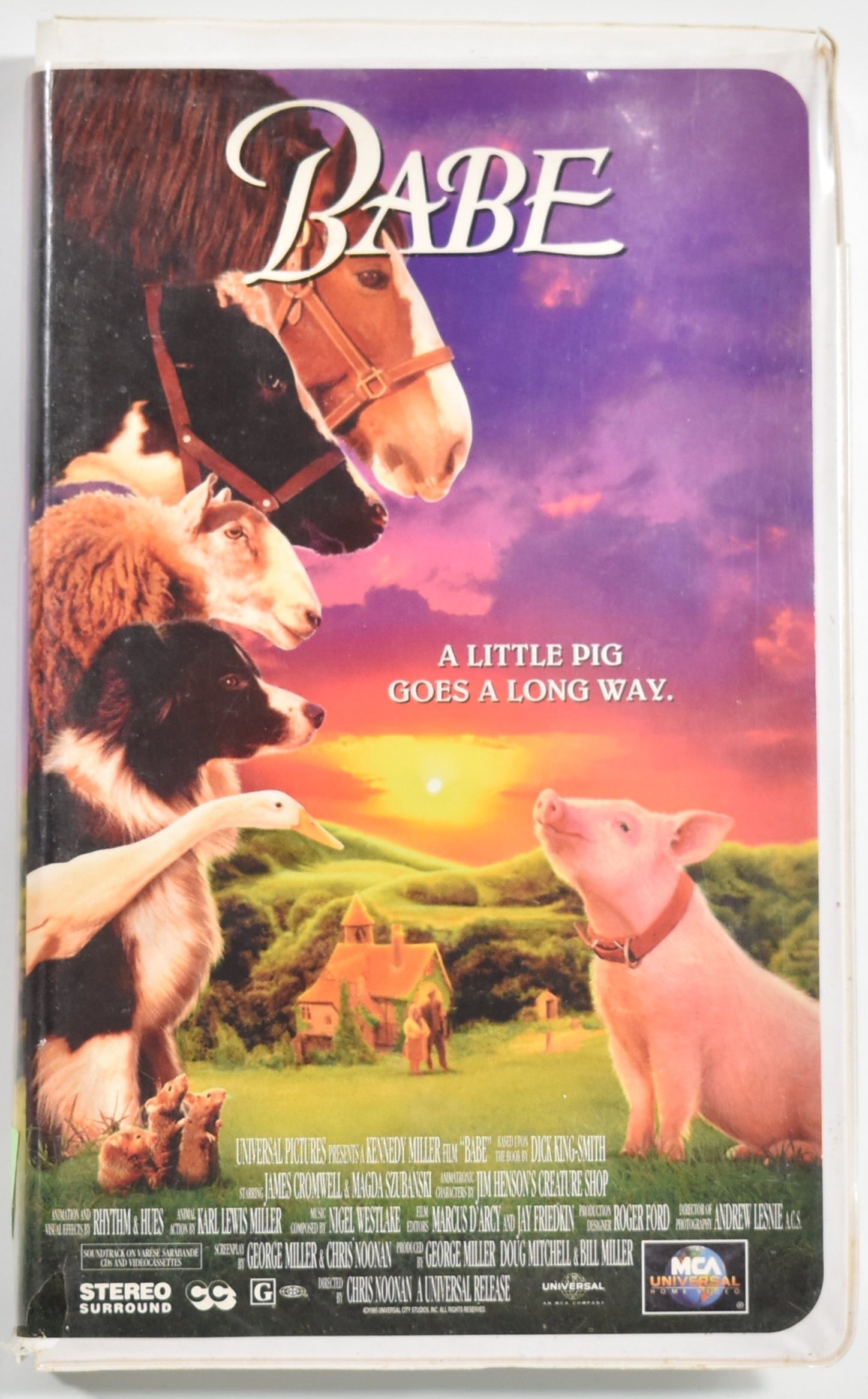 Babe VHS USED Movie Cassette tape