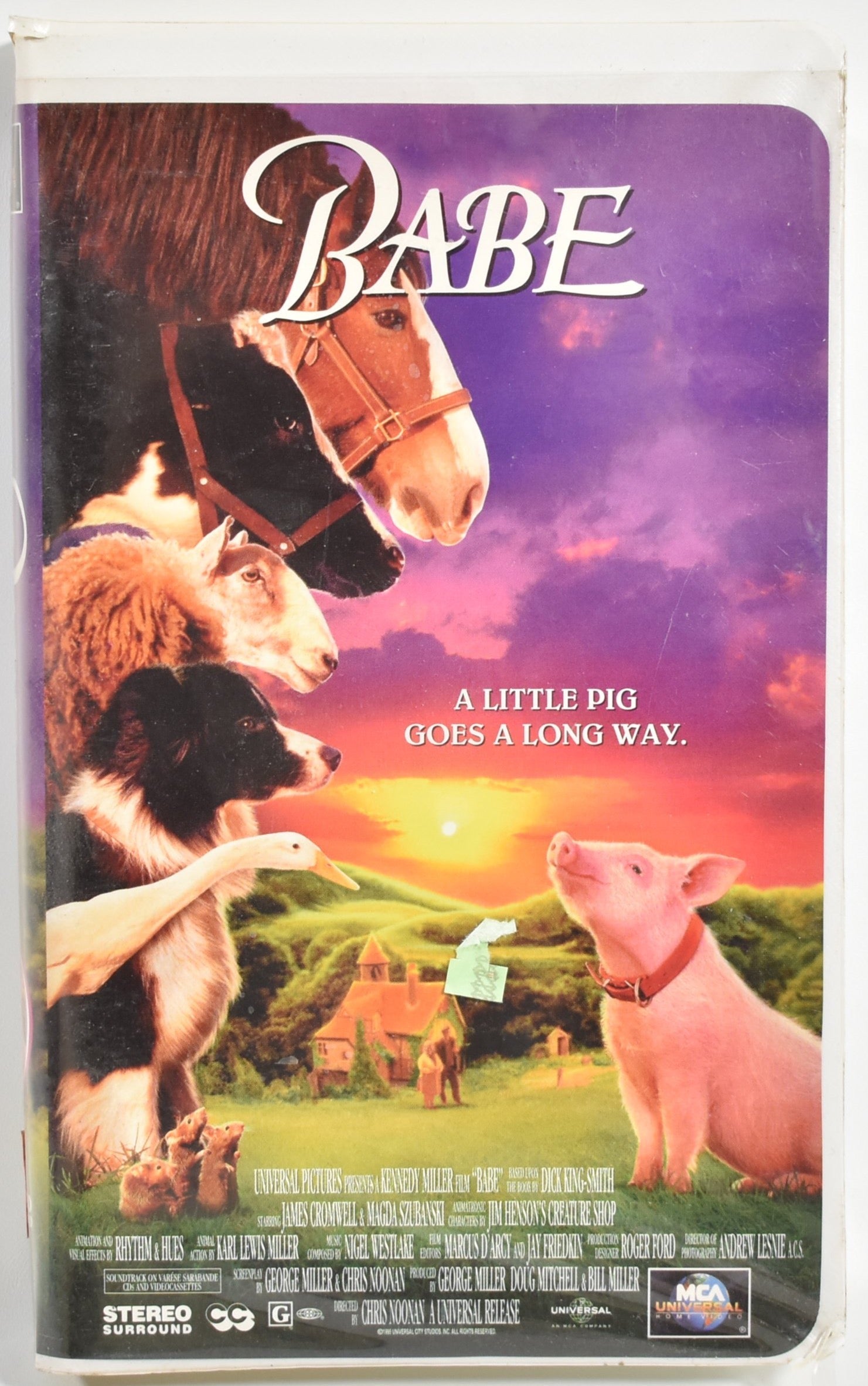 Babe VHS USED Cassette tape