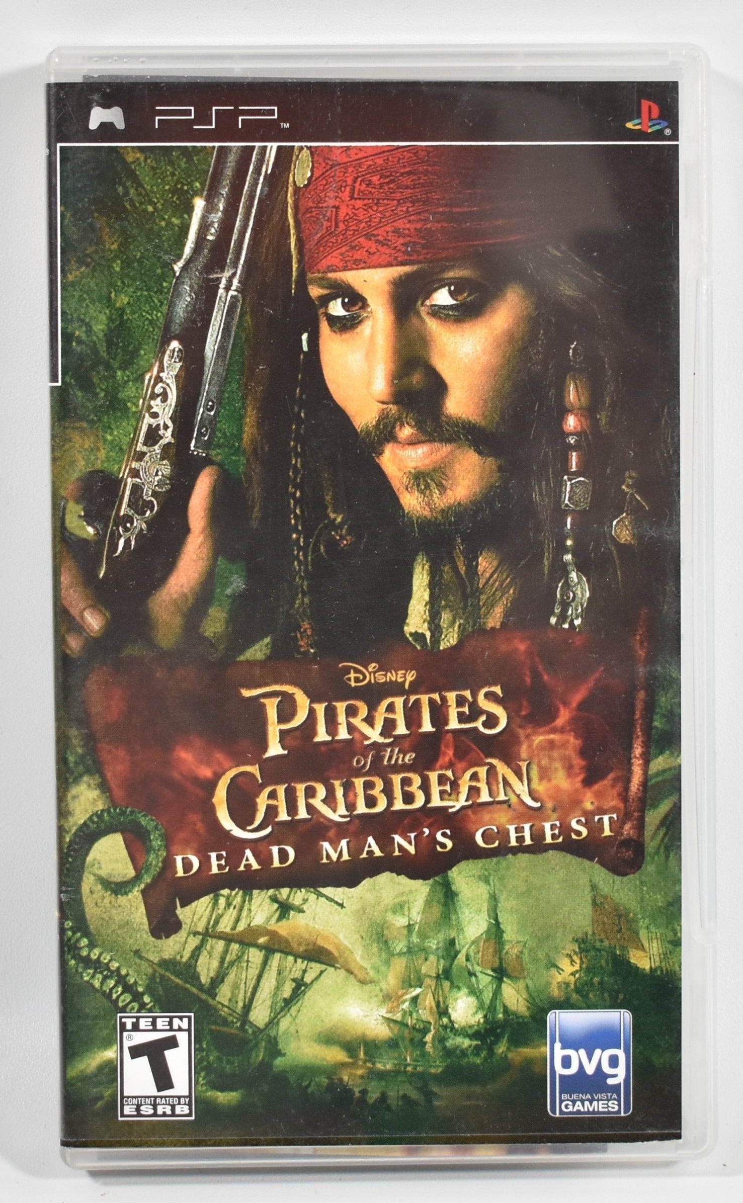 Pirates of the Caribbean Dead Man’s Chest PSP Game Used