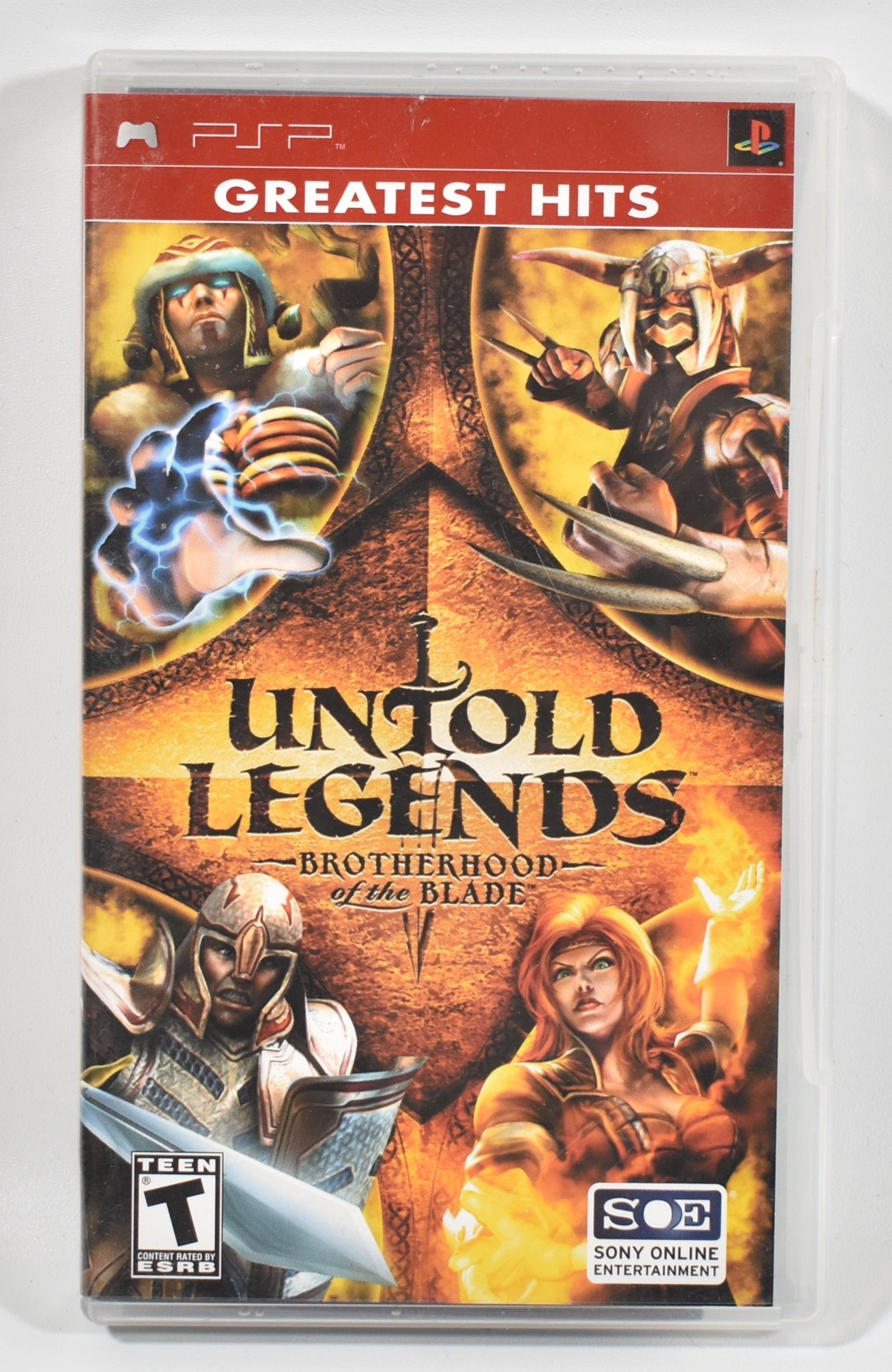 Untold Legends Brotherhood Game PSP Game Used