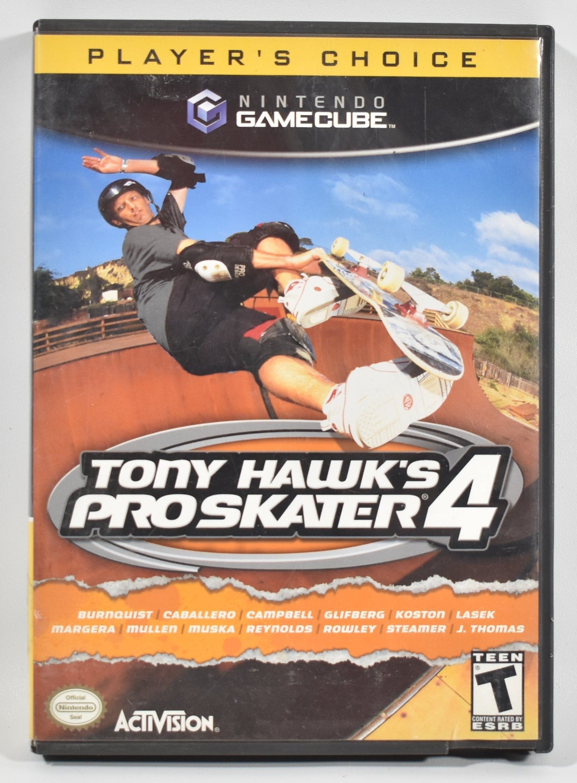 Tony Hawk Pro Skater 4 Player’s Choice Nintendo Game Cube USED Untested