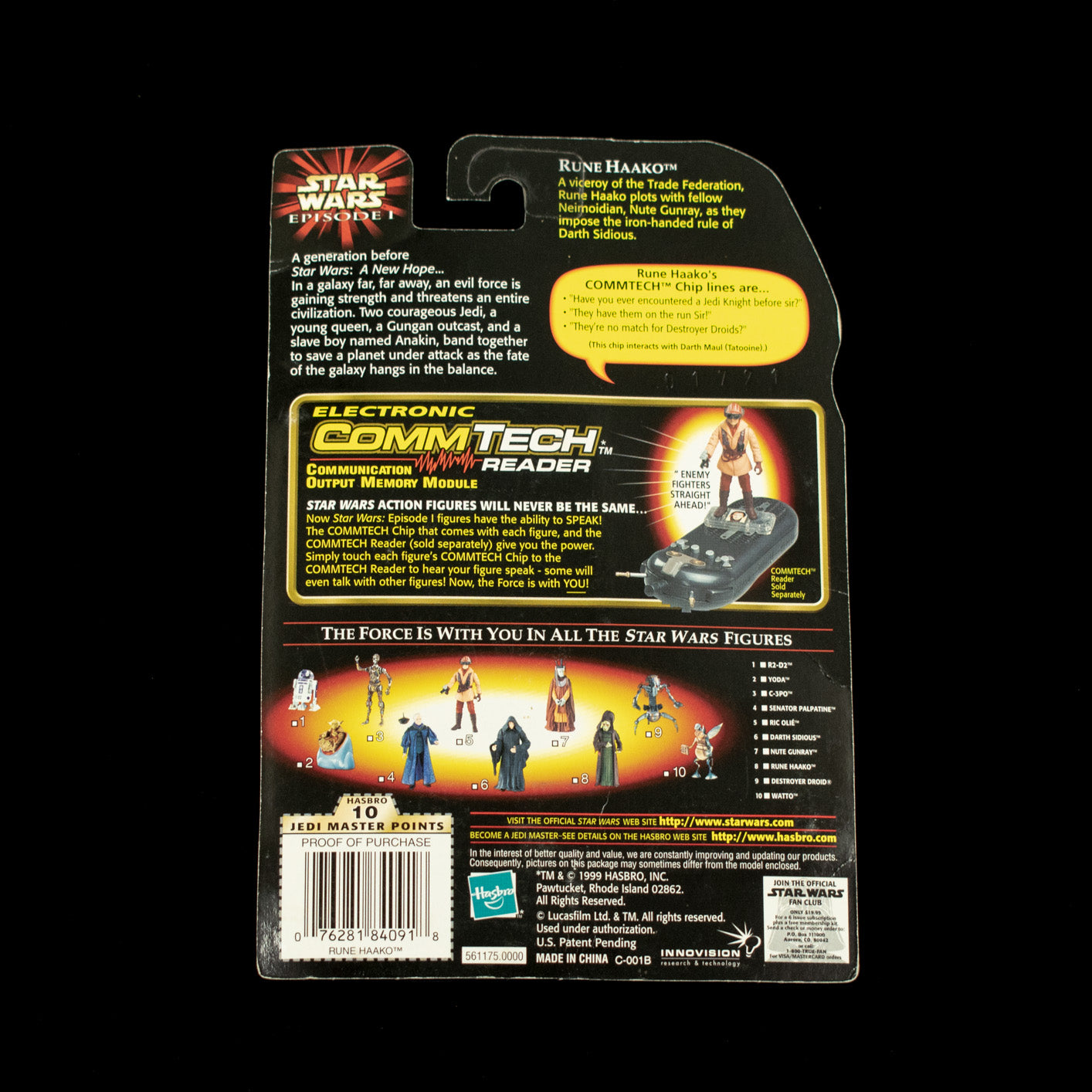 Star Wars Episode 1 Action Figure Rune