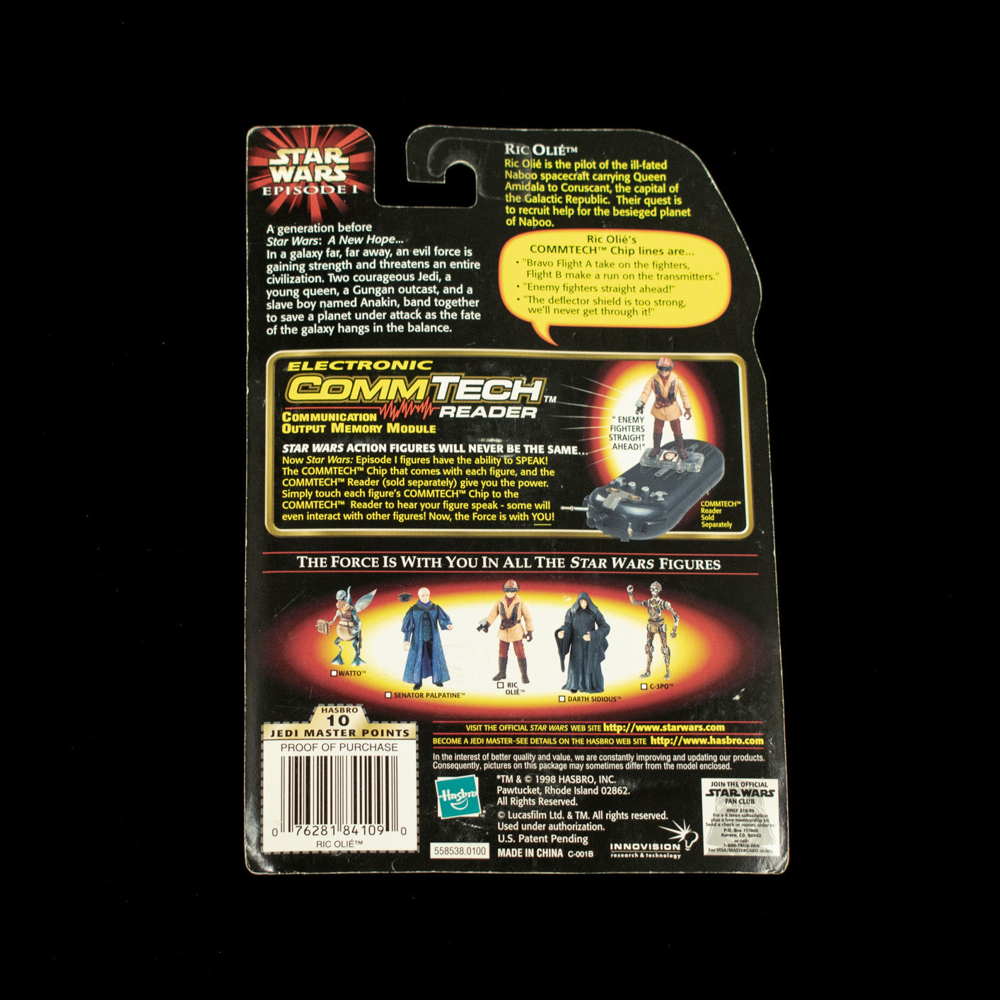 Star Wars Episode 1 Action Figure Ric Olie