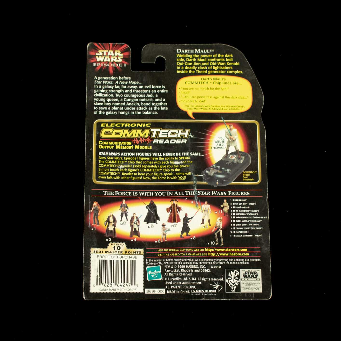 Star Wars Episode 1 Action Figure Darth Maul Sith Lord