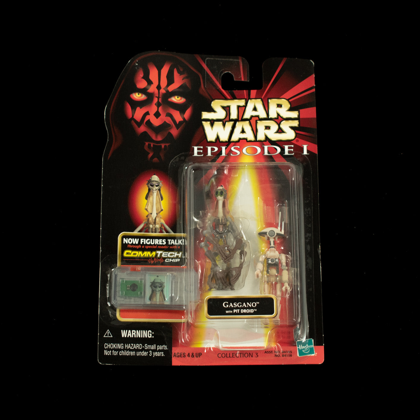 Star Wars Episode 1 Action Figure Gasgano Pit Droid Hasbro 1999