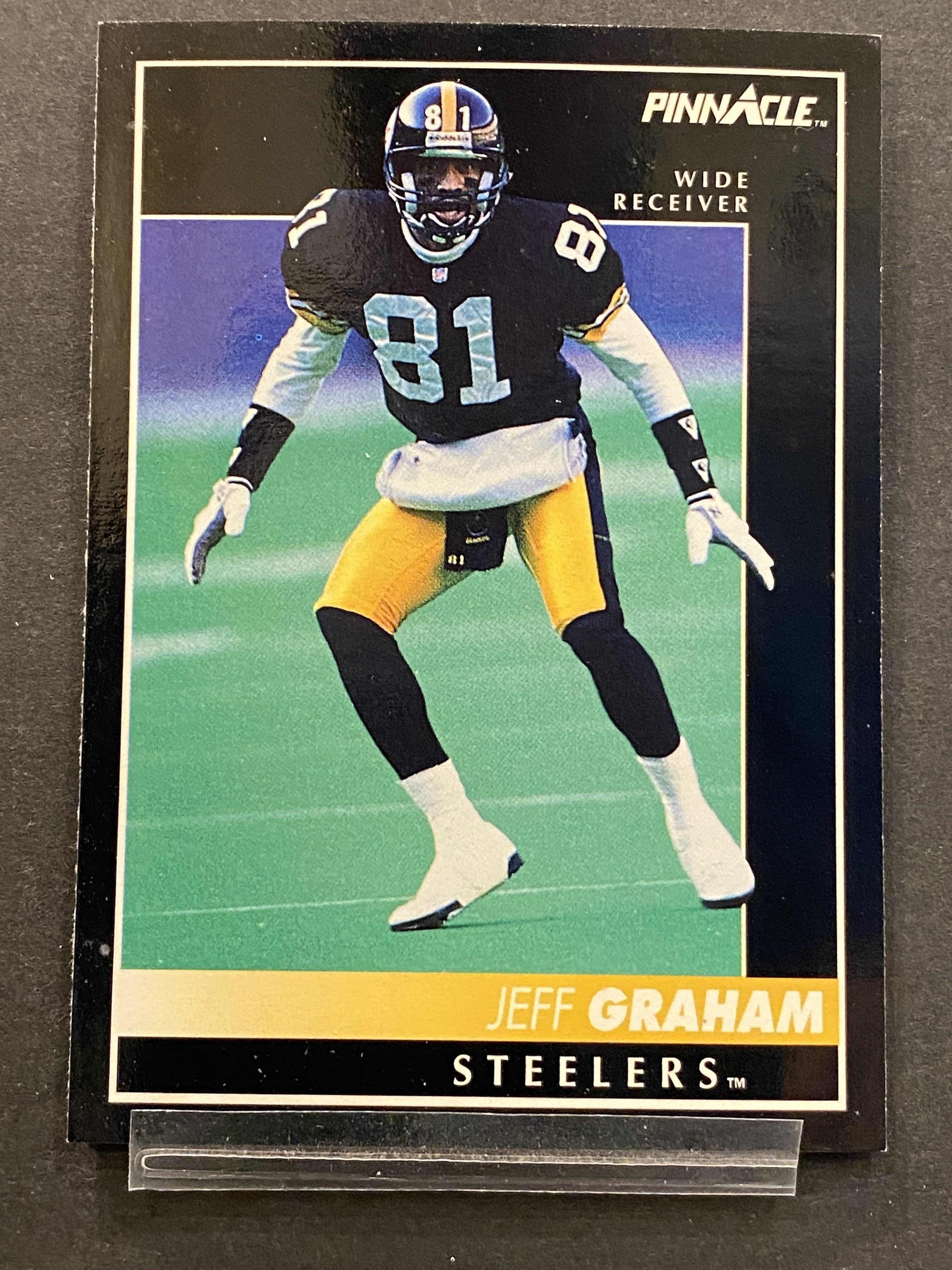 Jeff Graham Pinnacle Football Card Pittsburg Steelers