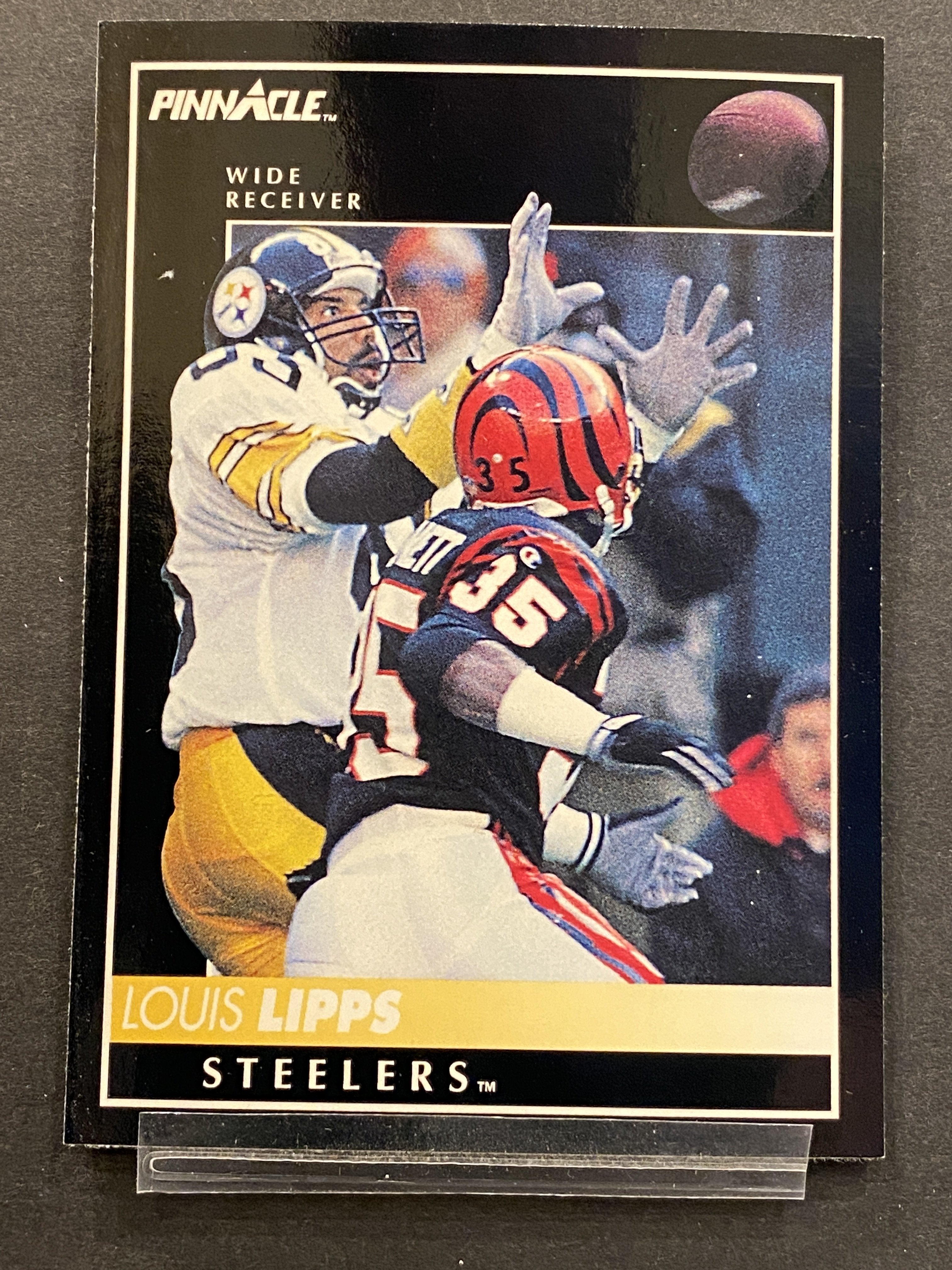 Louis Lipps Pinnacle Football Card Pittsburg Steelers