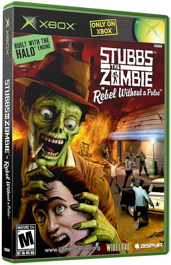 Stubbs the Zombie in Rebel Without a Pulse Used Microsoft XBOX Original Video Game