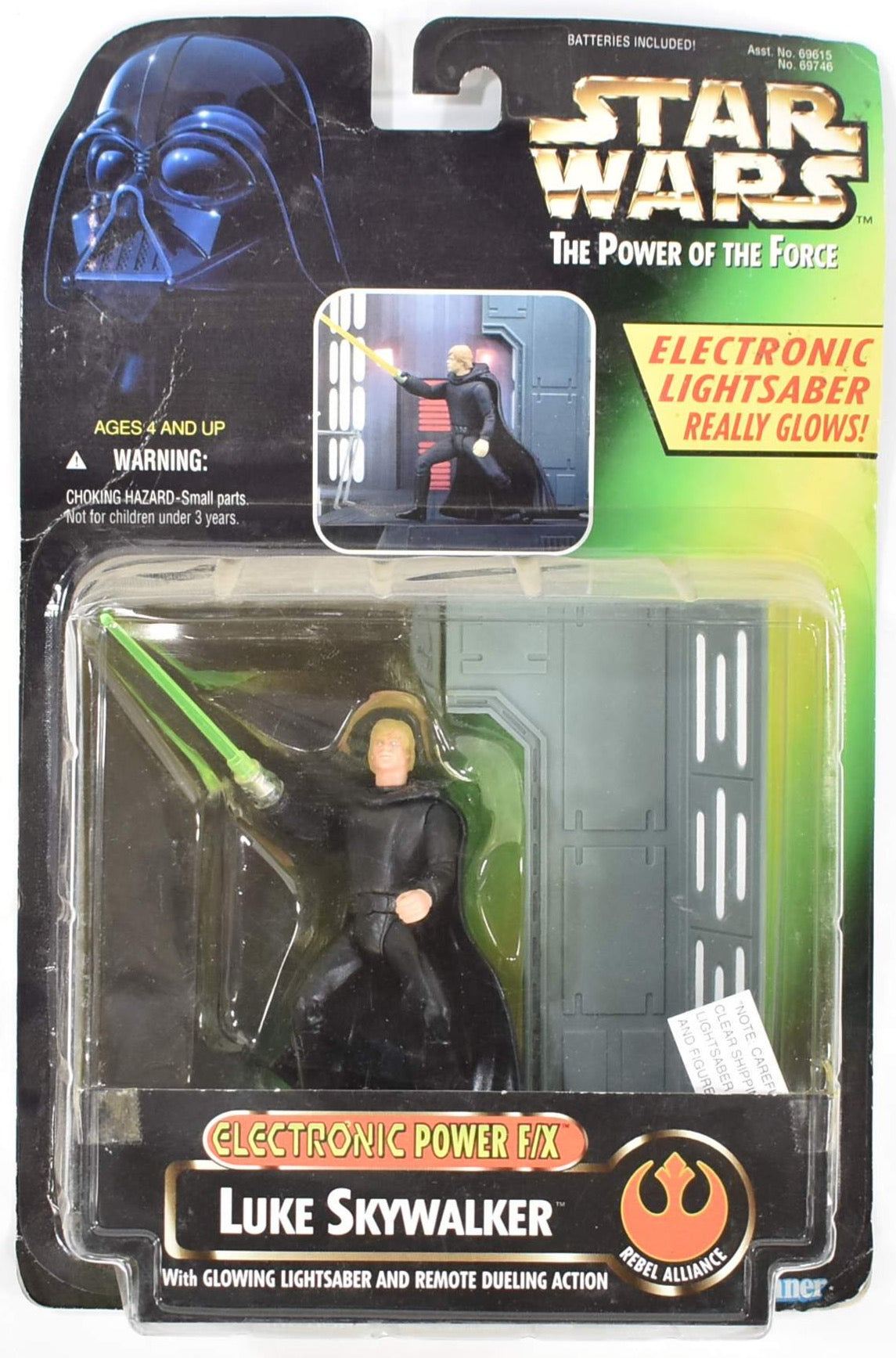 Power of the force Electronic Power F/X Luke Skywalker New Kenner 1997
