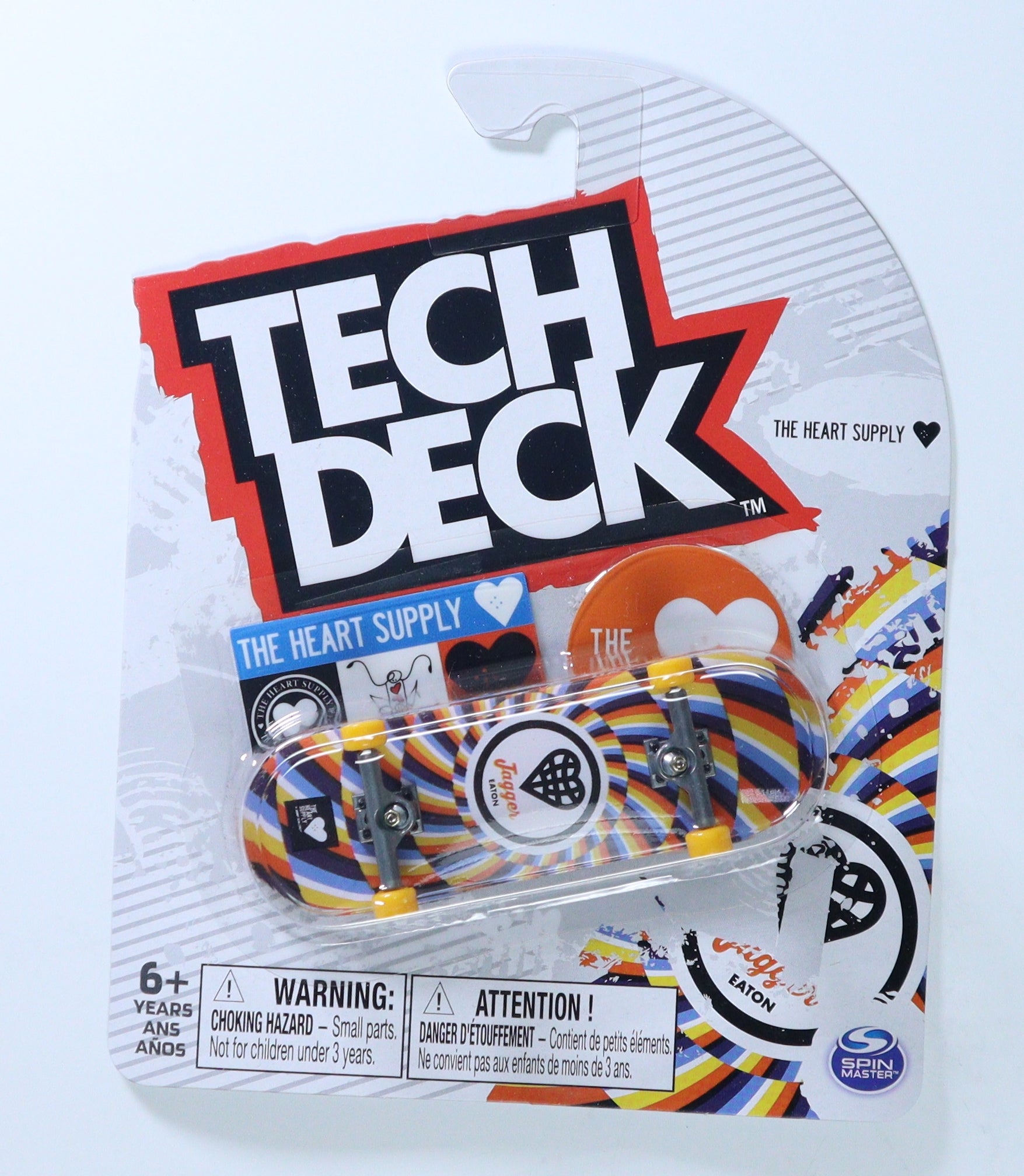 Tech Deck Spin Master 2022 Fingerboard The Heart Supply