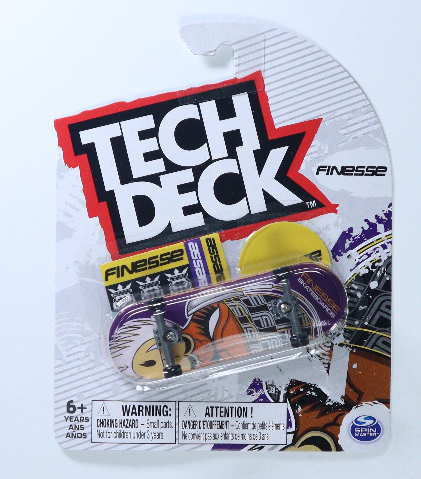 Tech Deck Spin Master 2022 Fingerboard Finesse Rare Purple Monkey