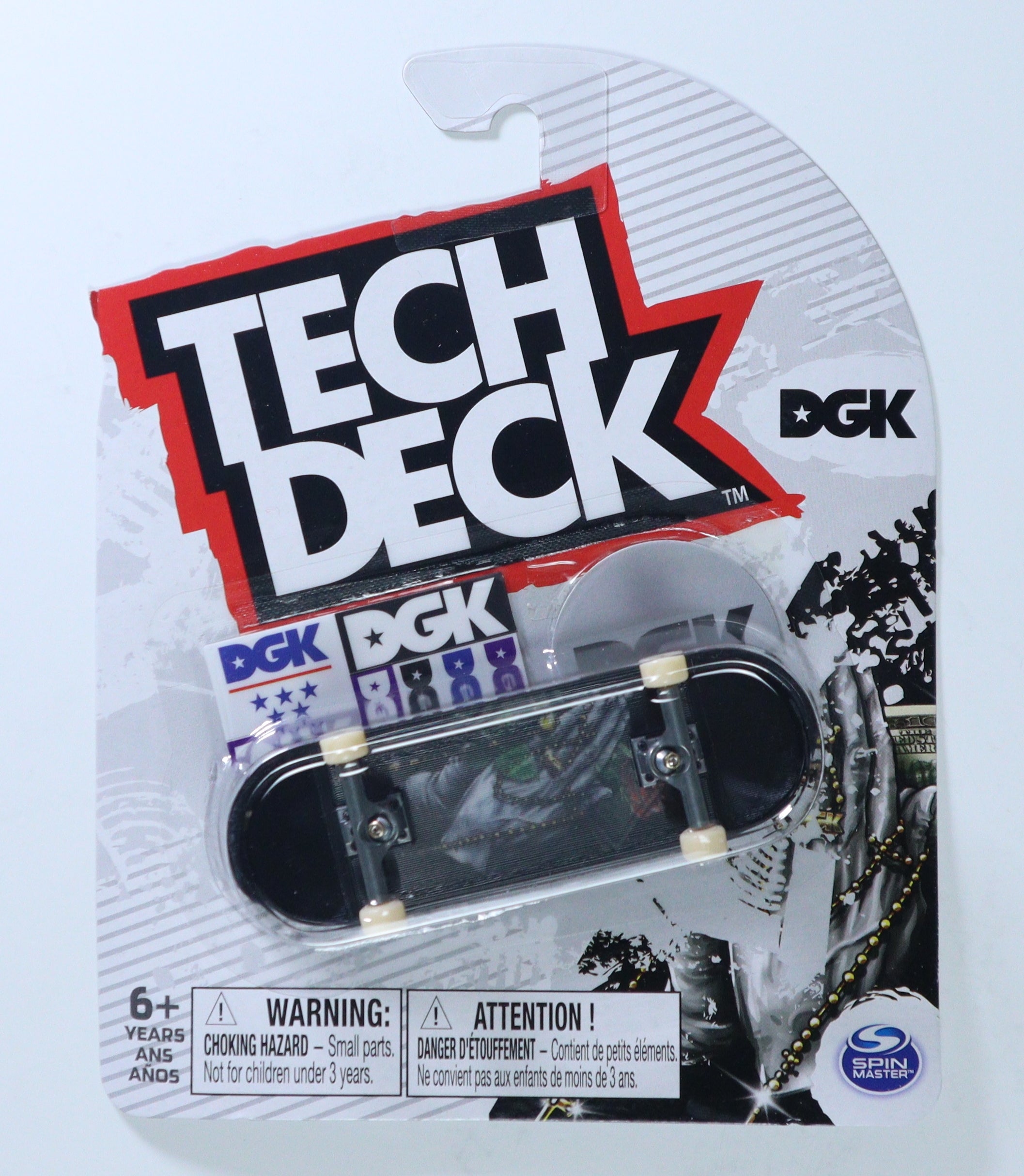 Tech Deck Spin Master 2022 Fingerboard DGK Graphic Changing Board Ultra Rare