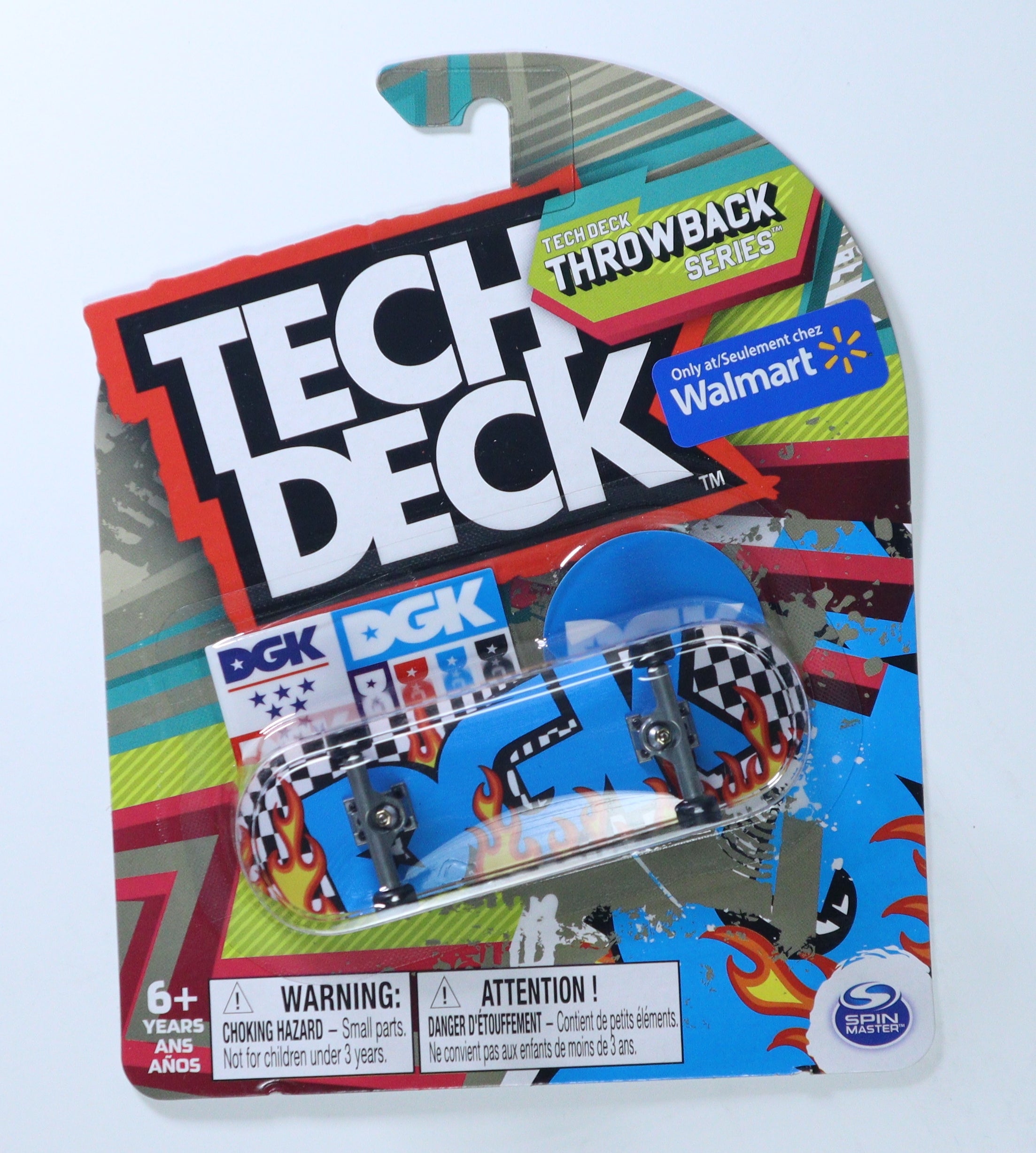 Tech Deck Spin Master 2022 Fingerboard DGK Common Throw Back Series