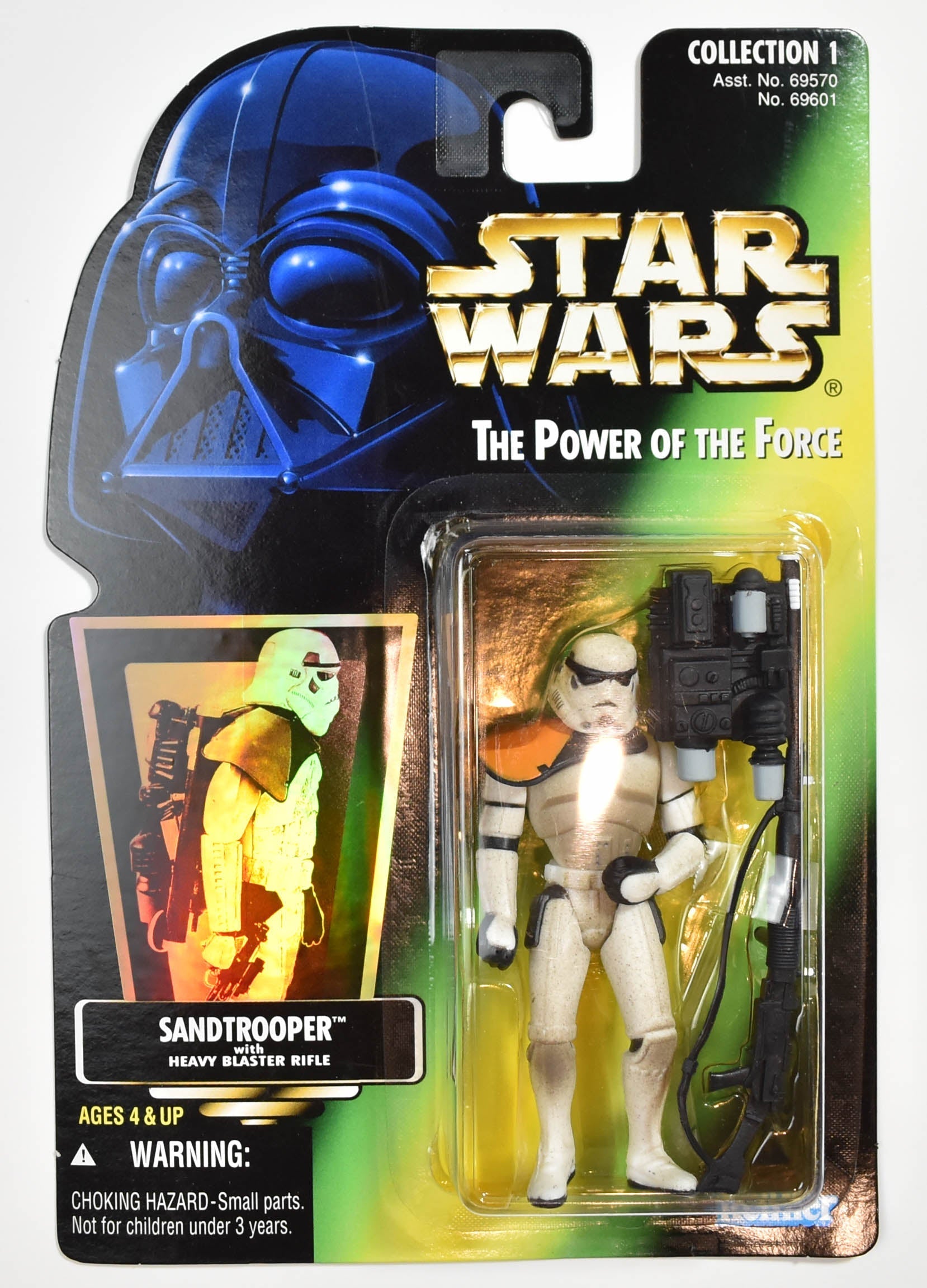 Star Wars Power of the Force Green Card Storm Trooper Desert Kenner 1996