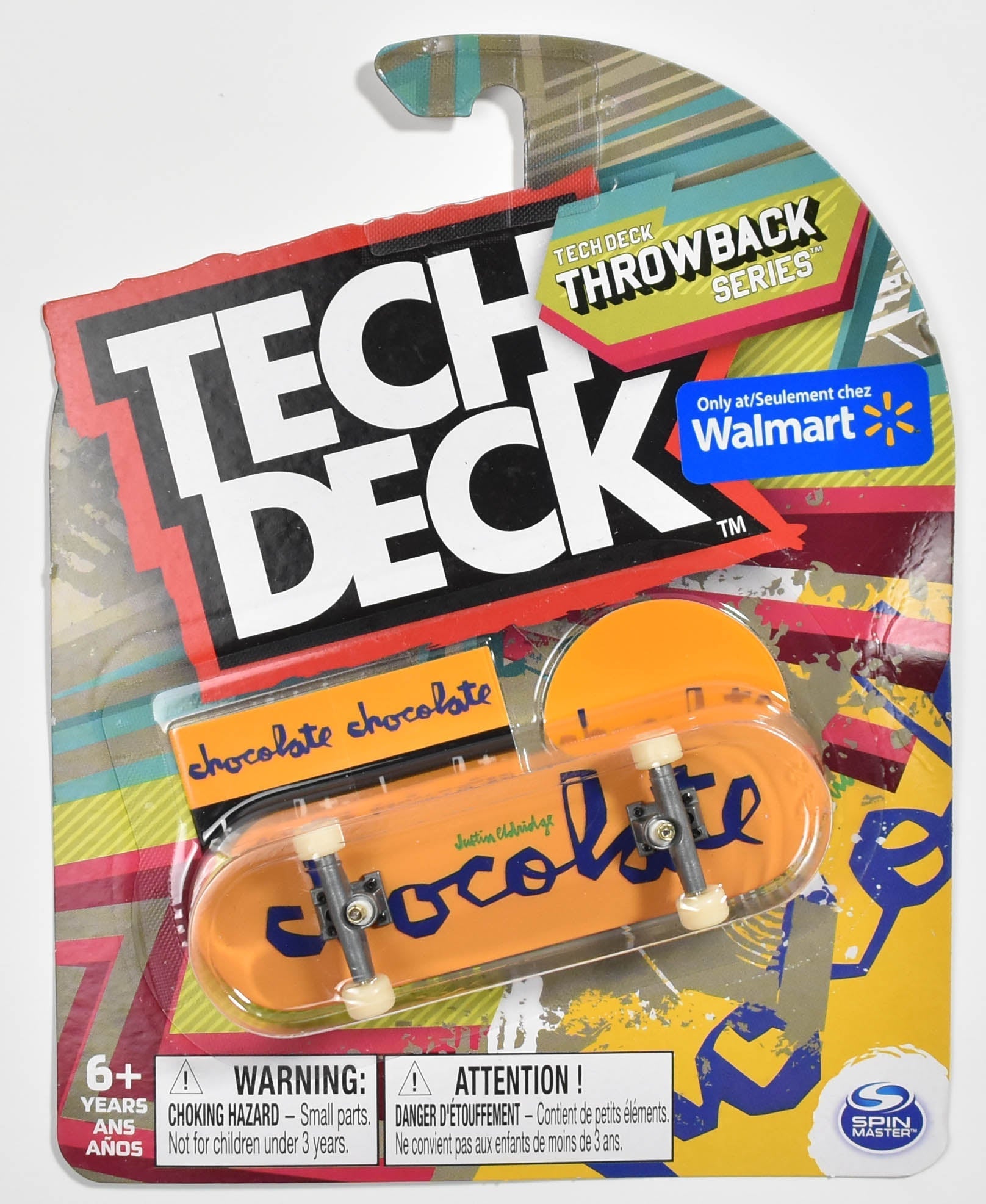 Tech Deck Walmart Throwback Series Chocolate Finger Board