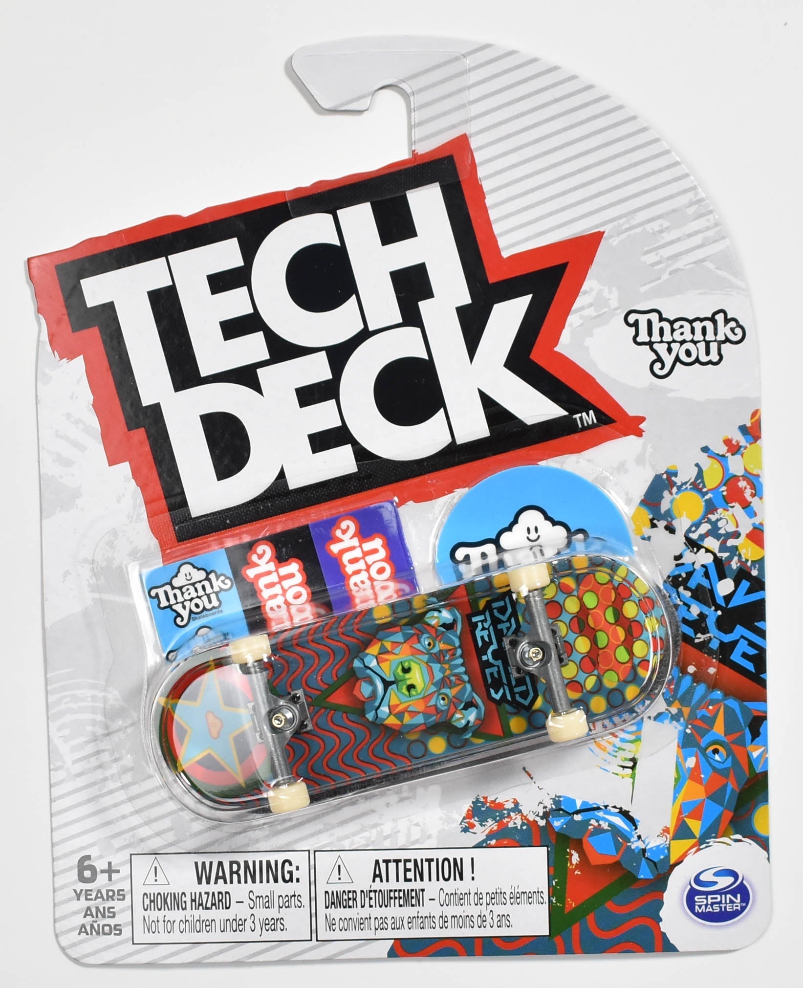 Tech Deck Dog Spin Master 2022 Common New Thank You