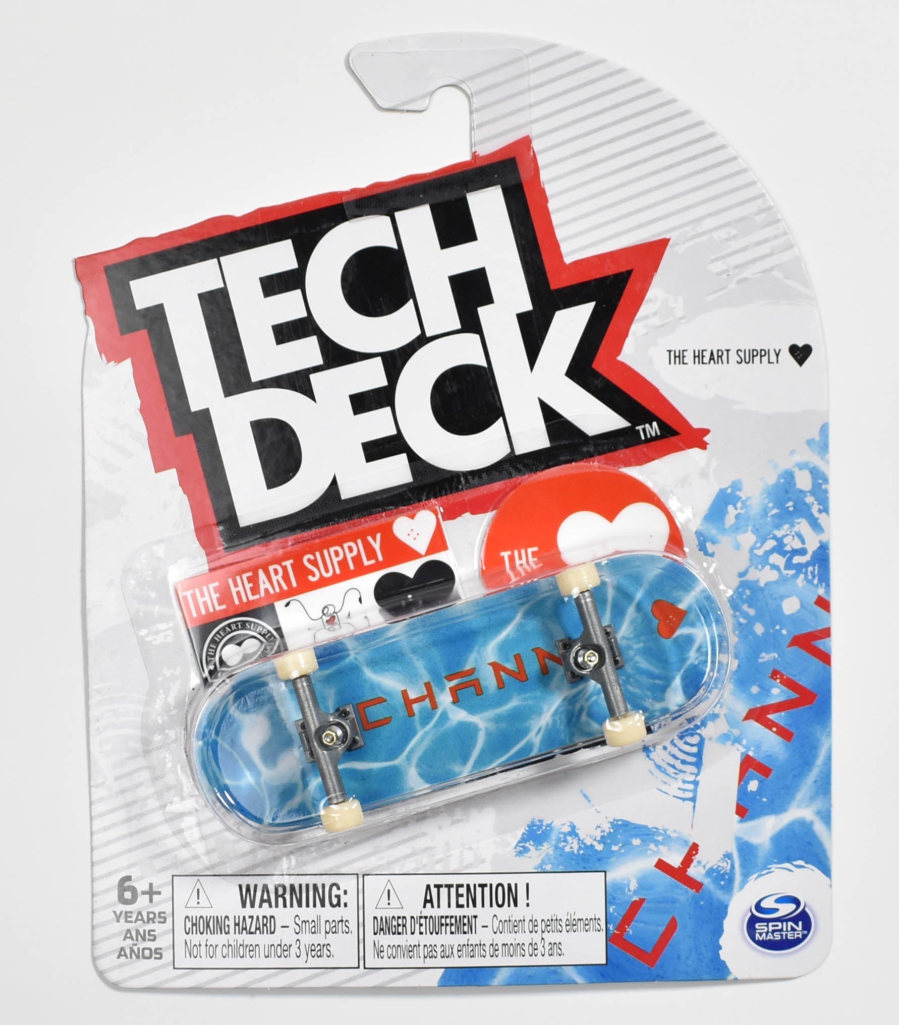 Tech Deck The Heart Supply Finger Skateboard Toy Blue NEW 2022