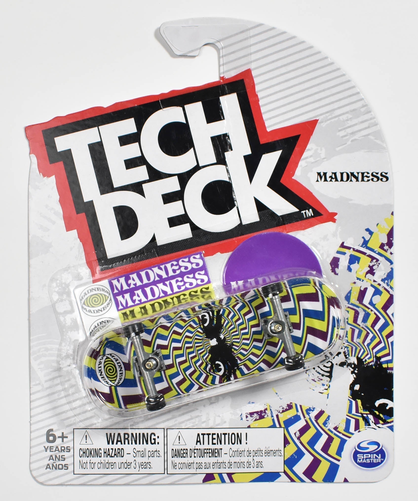 Tech Deck Madness Finger Skateboard Toy 2022 Spin Master Fingerboard