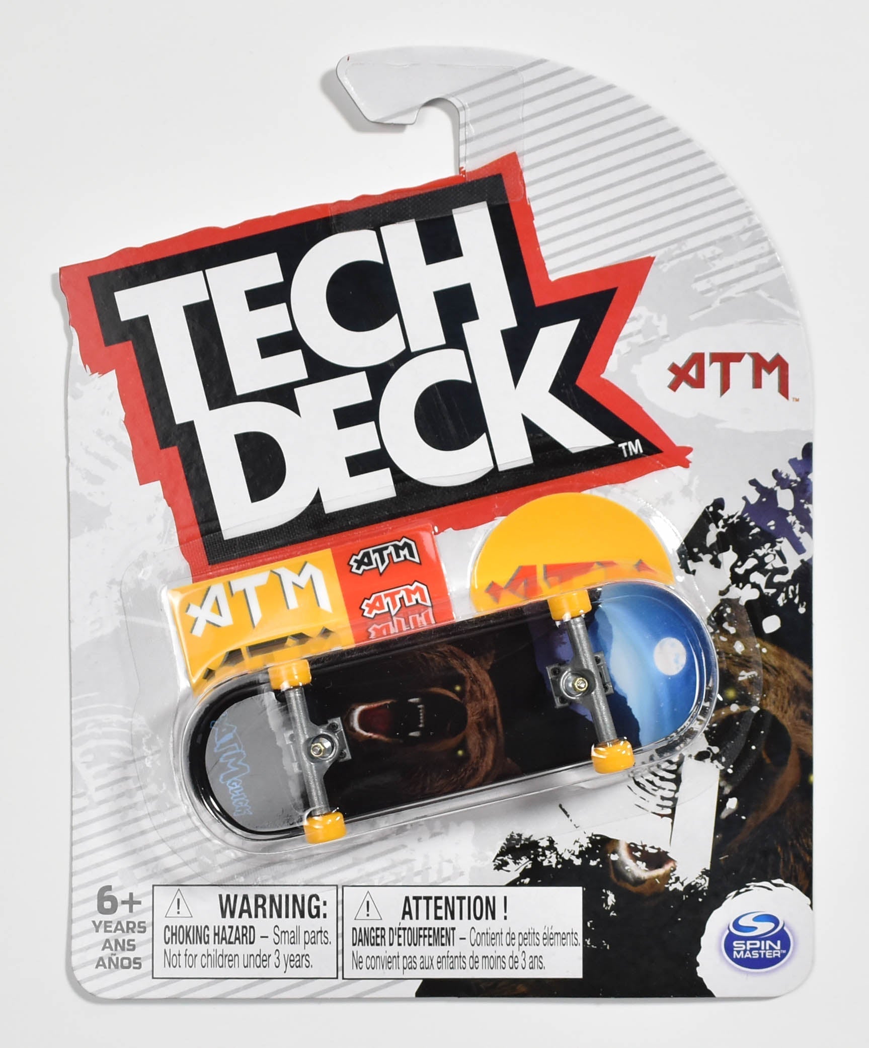 Tech Deck ATM Bear Spin Master 2022 Common