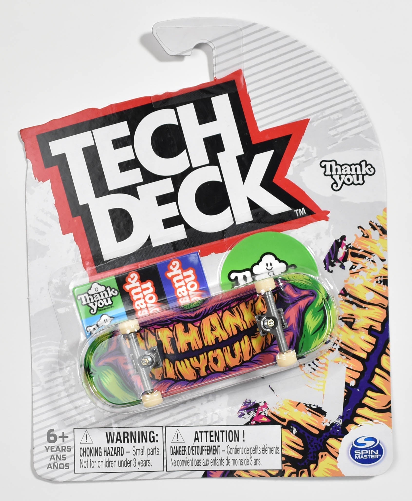 Tech Deck Thank You Skate Co Say Cheese 2022 Complete Fingerboard New