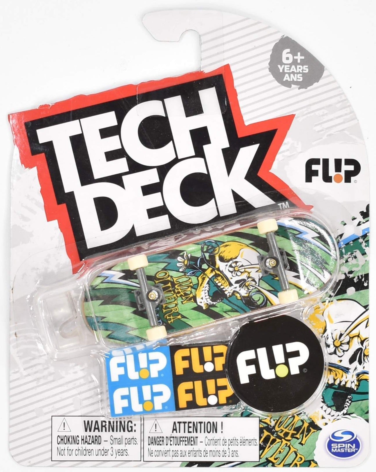 Tech Deck Flip Mini Skateboard Ultra Rare NEW Spin Master Luan 2022