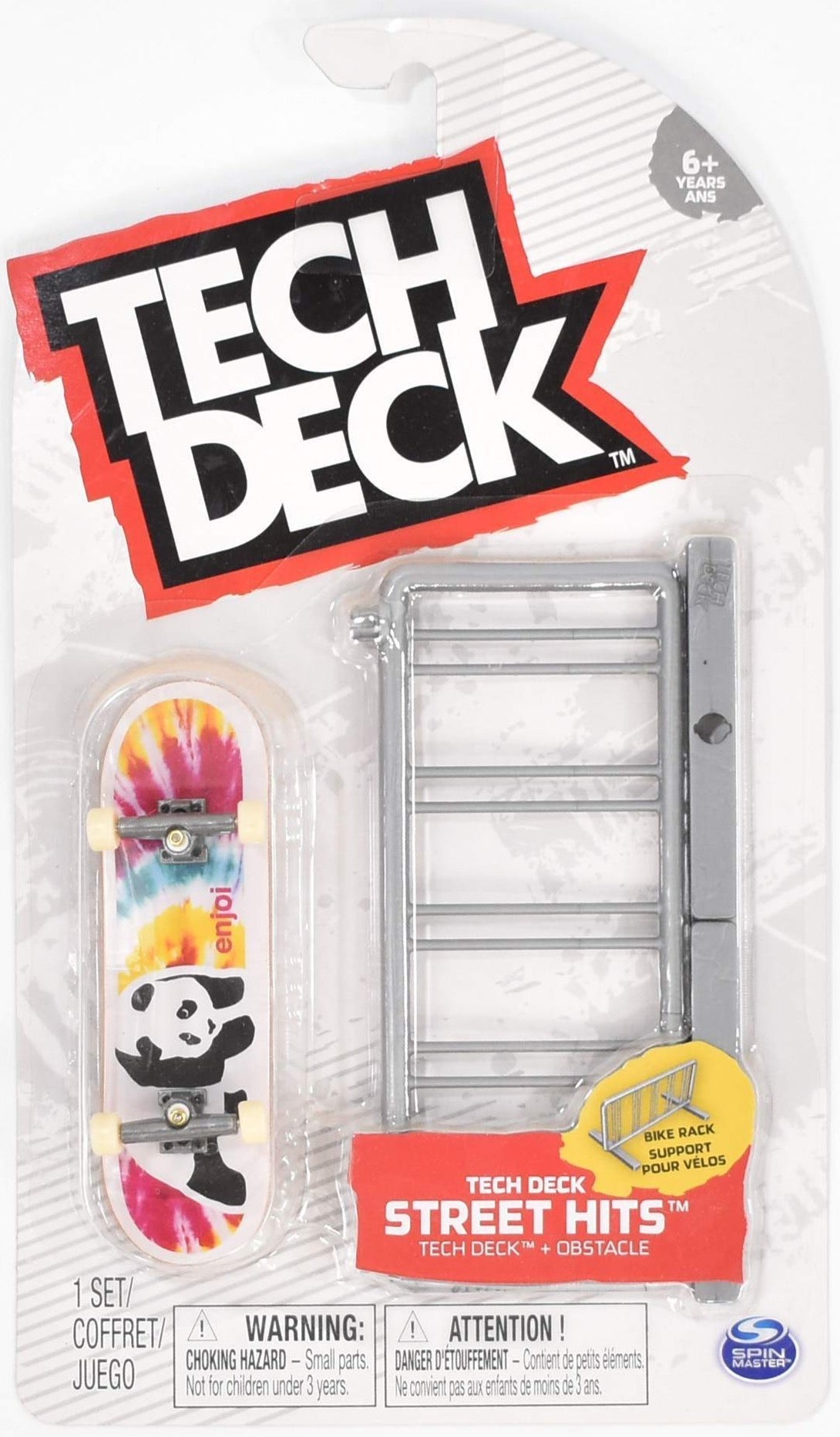 Tech Deck Street Hits Obstacle Enjoi Spin Master Bike Rack Support