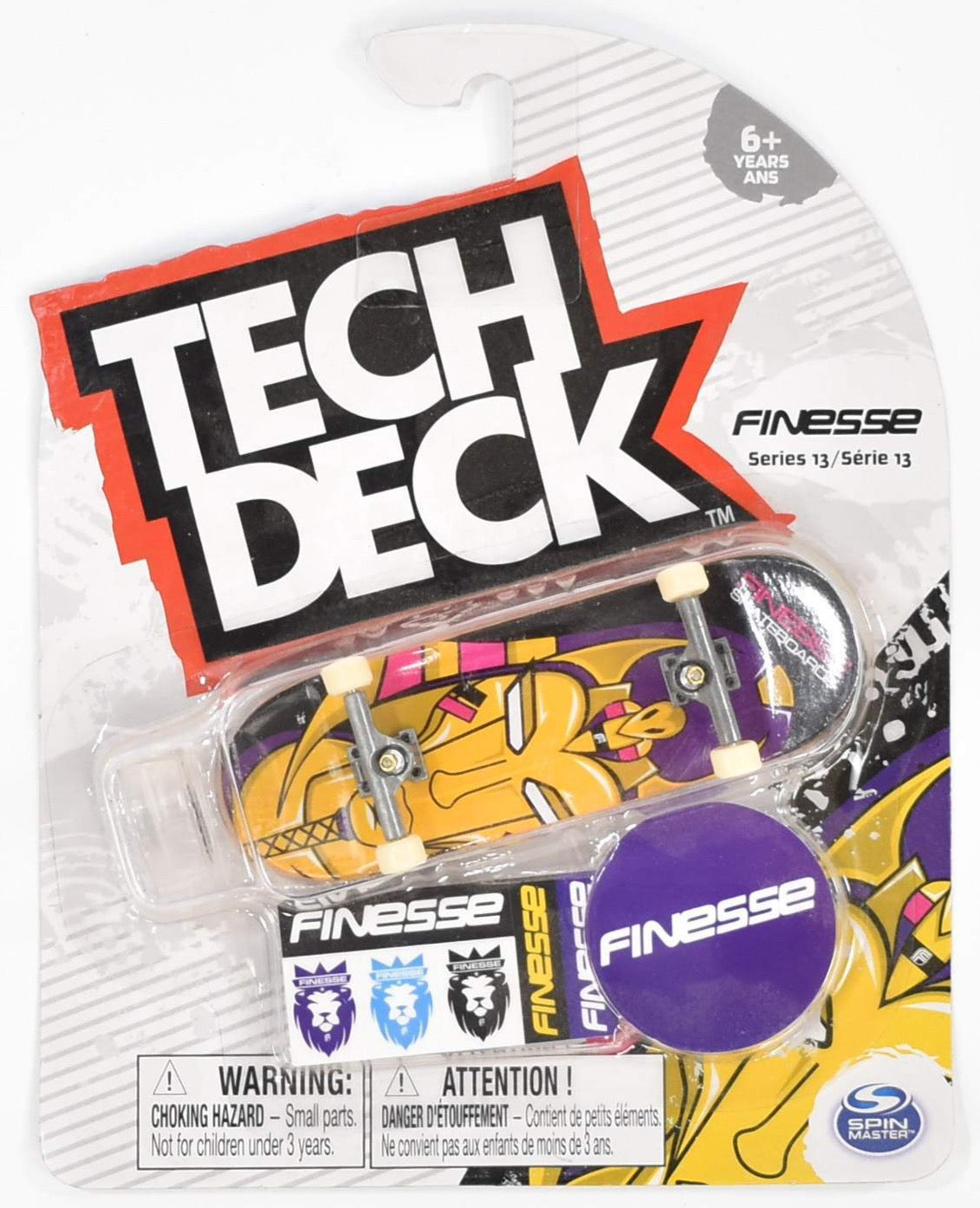 Tech Deck Finesse Series 13 Spin Master Mini Skateboard Common New