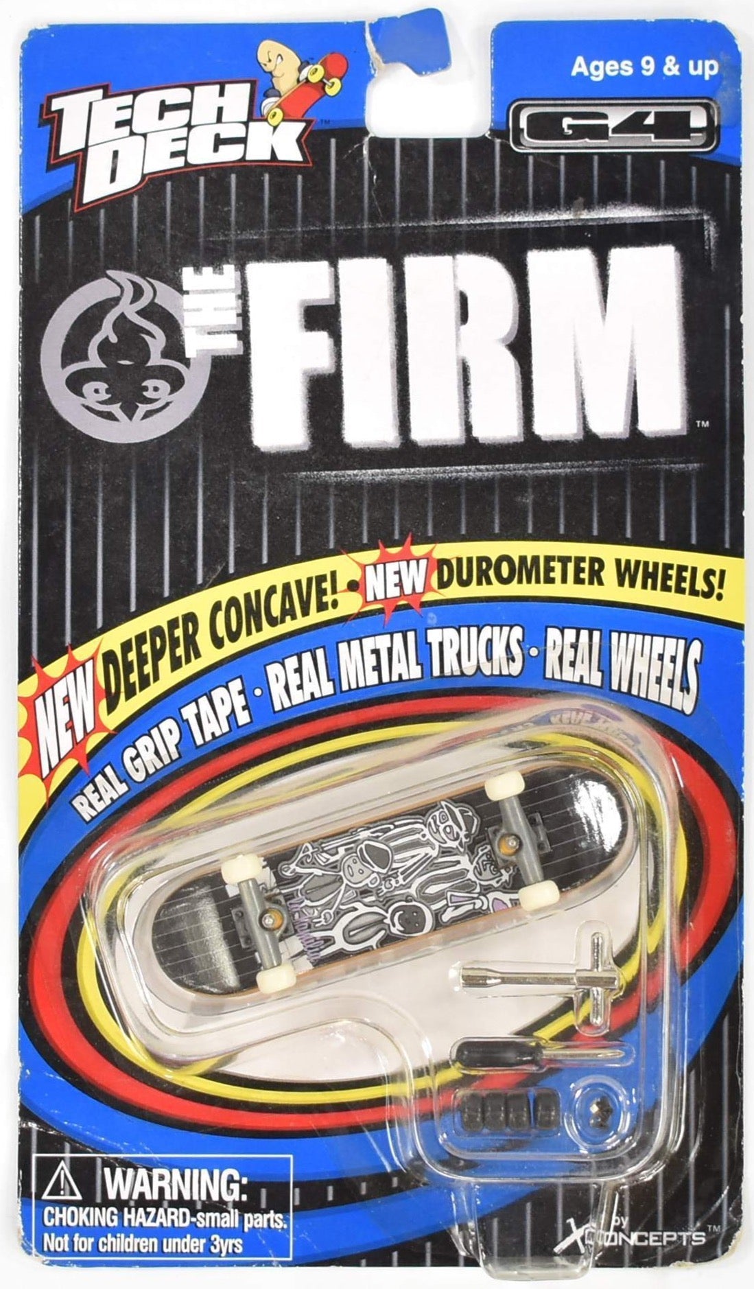 Tech Deck G4 The Firm Skateboard X Concept Asst.4420/ Item 4422 1999
