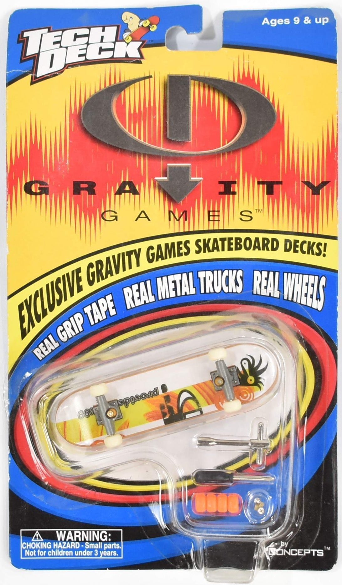 Vintage Tech Tech Gravity Games X Concept 1999 Asst.3520/item 3525 Series