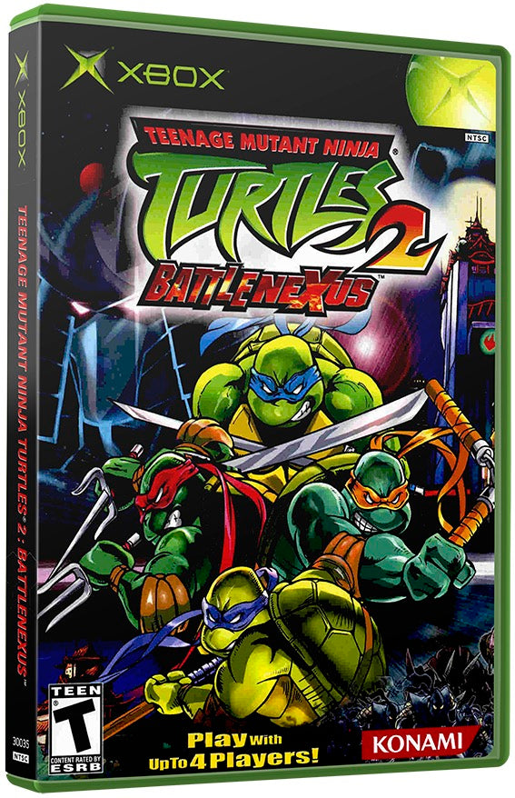 Teenage Mutant Ninja Turtles 2 - Battle Nexus Used Microsoft XBOX Original Video Game