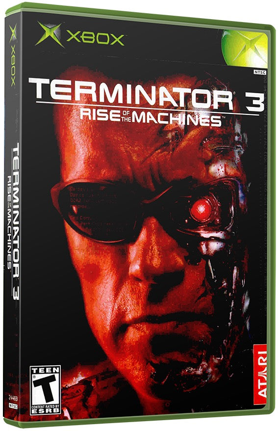 Terminator 3 - Rise of the Machines Used Microsoft XBOX Original Video Game