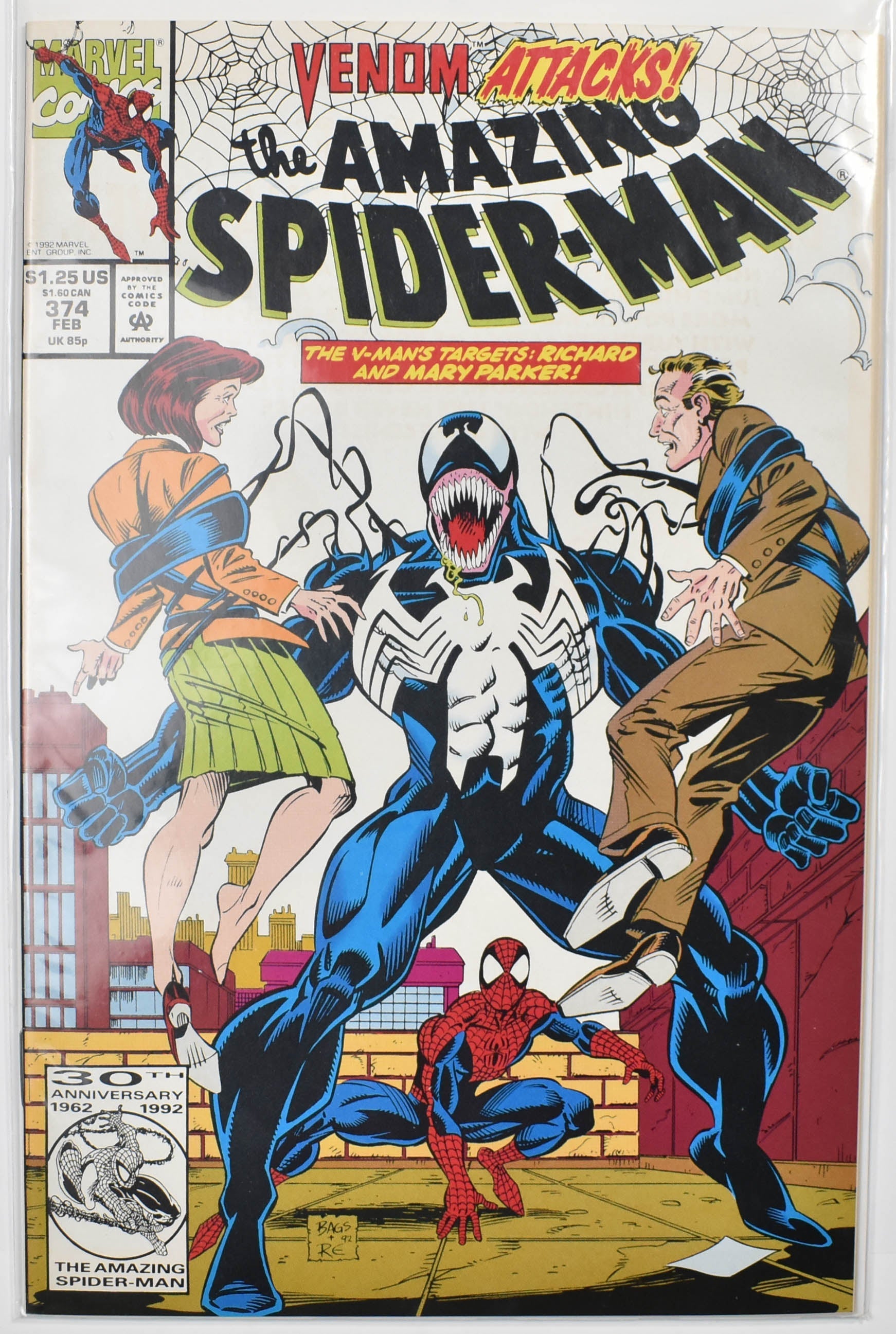 The Amazing Spider Man Marvel Comic Book 374