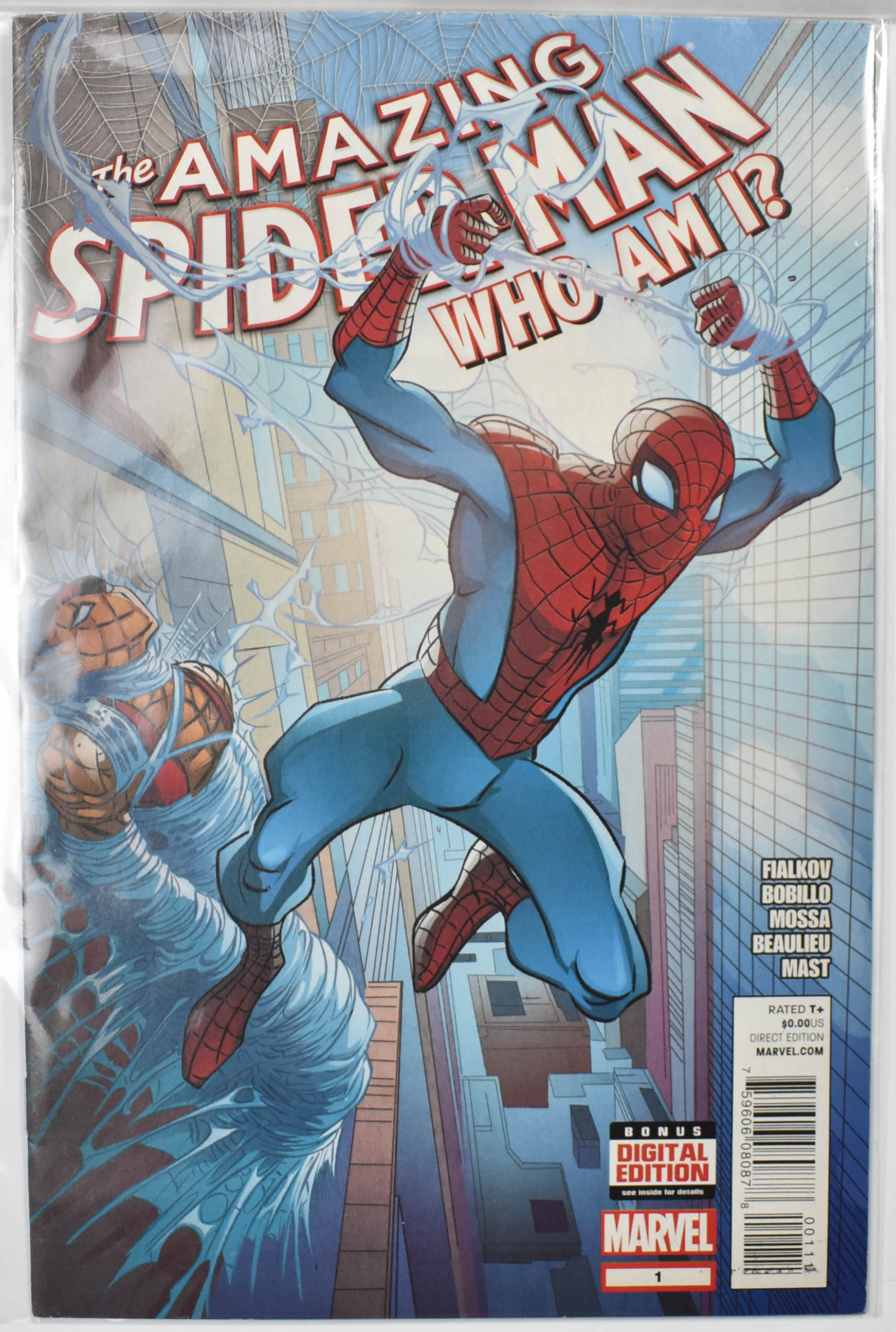 The Amazing Spider Man Who am I Marvel Comic Book 1