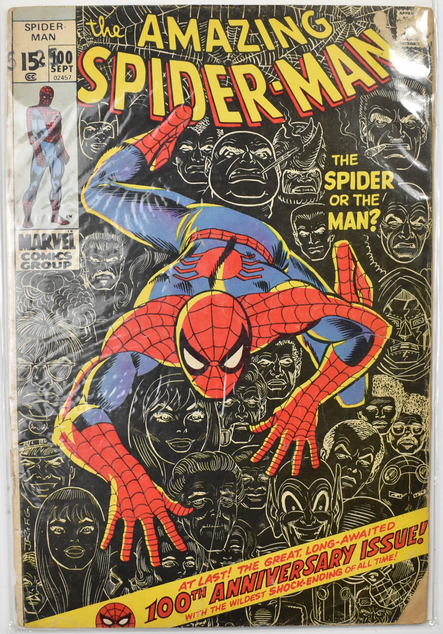 The Amazing Spider Man Marvel Comic Book 100