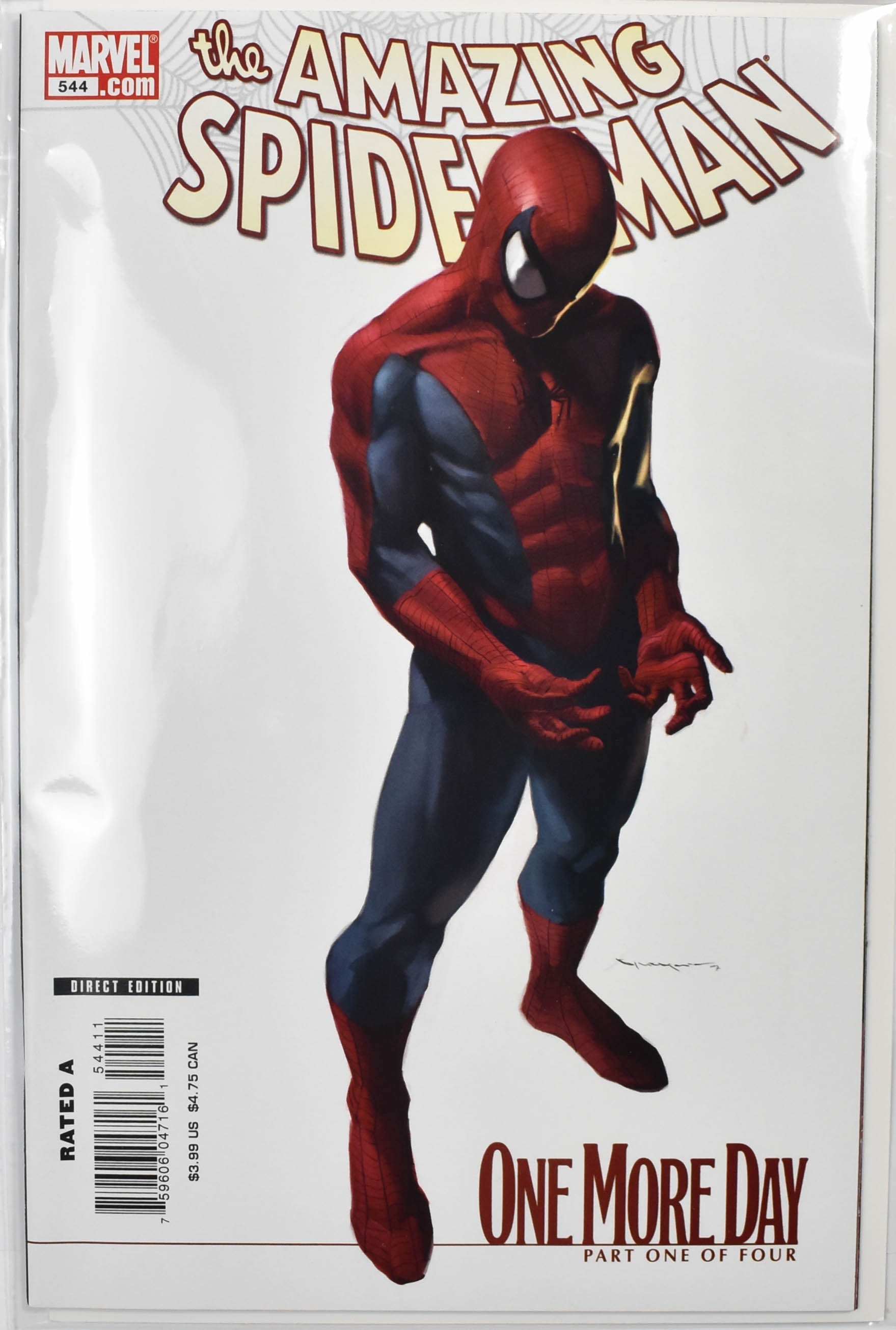The Amazing Spider Man Marvel Comic Book 544