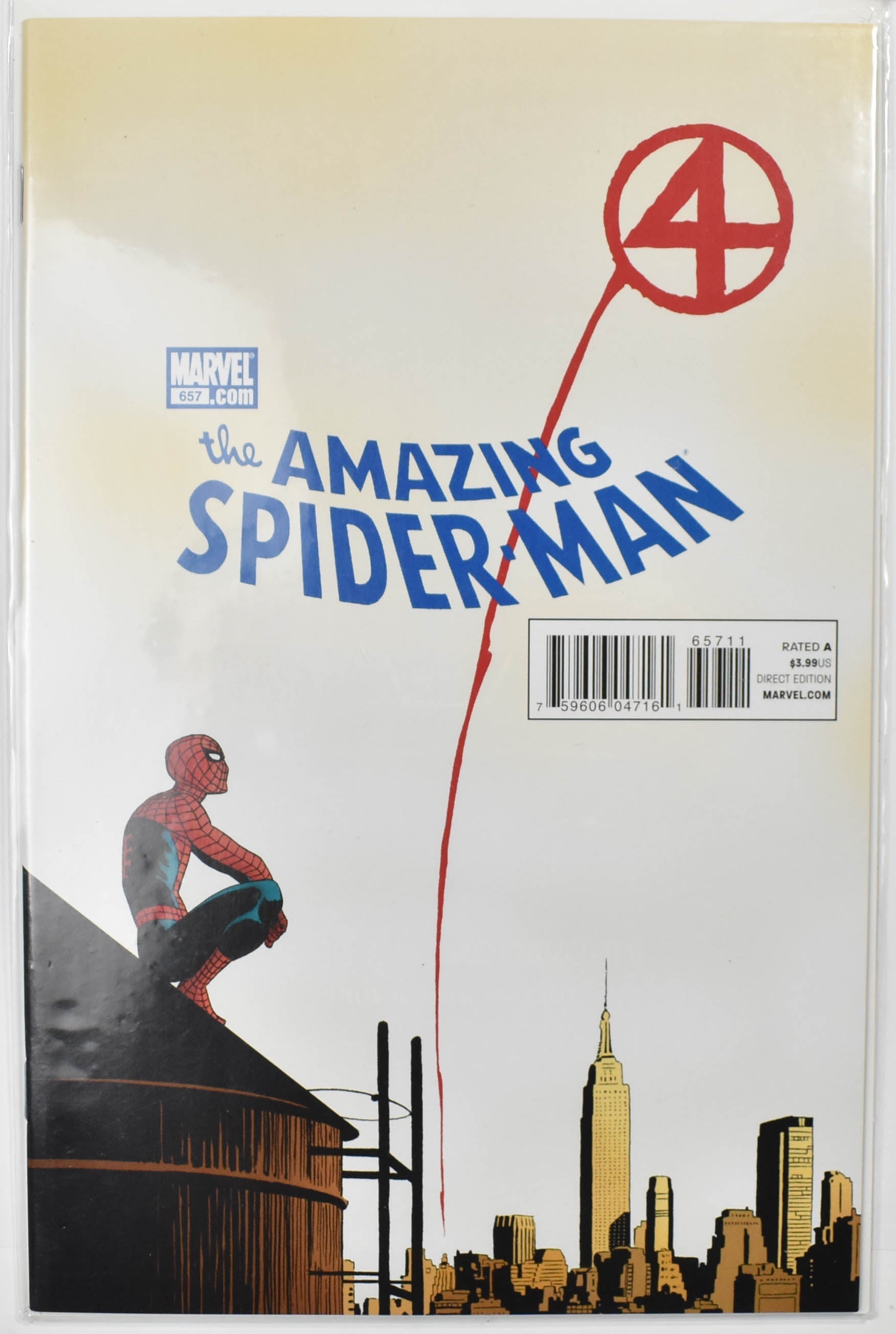 The Amazing Spider Man Marvel Comic Book 657
