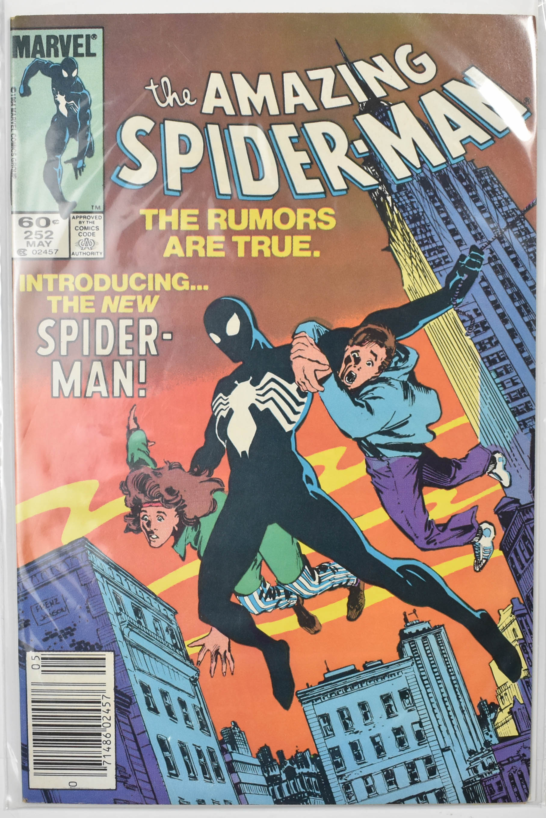 The Amazing Spider Man Marvel Comic Book 252 May