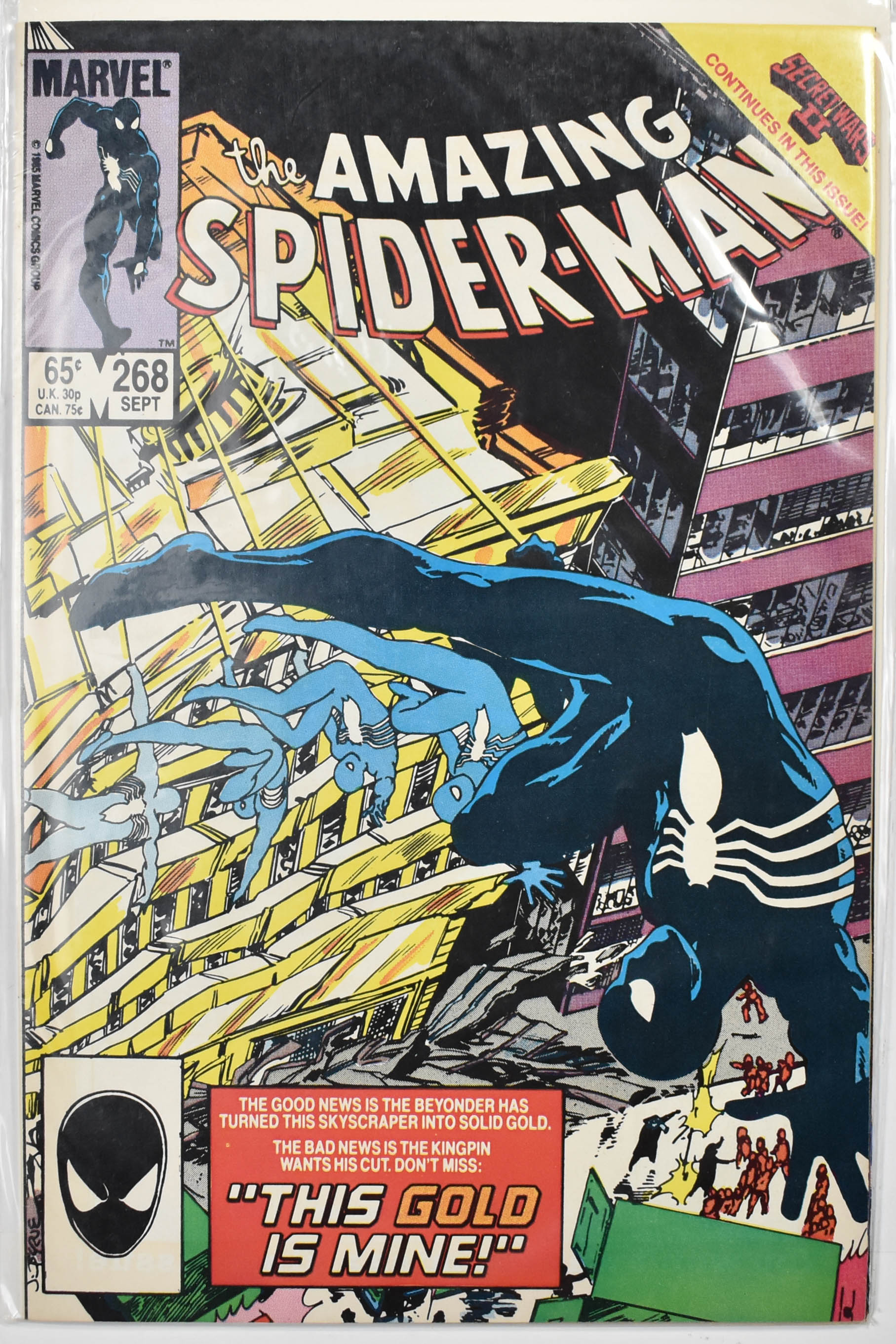 The Amazing Spider Man Marvel 268 Comic Book
