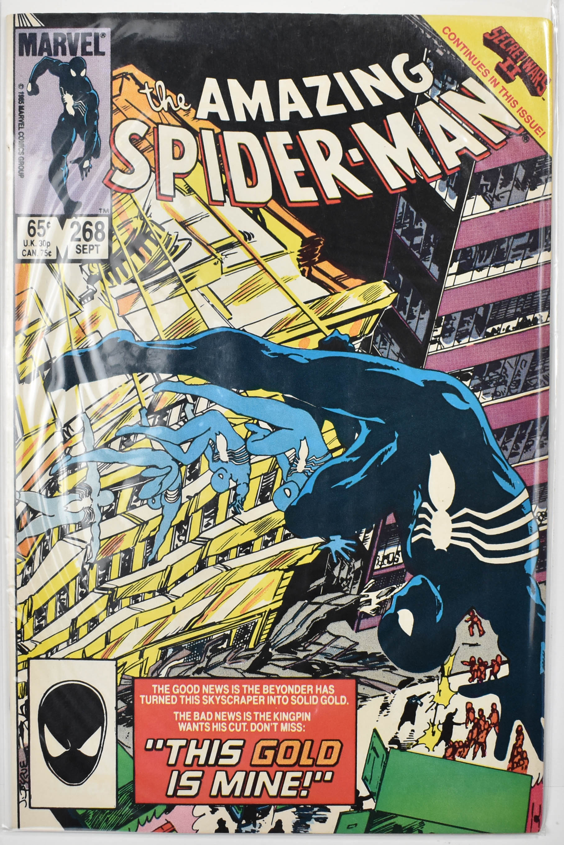 The Amazing Spider Man Marvel Comic Book 268