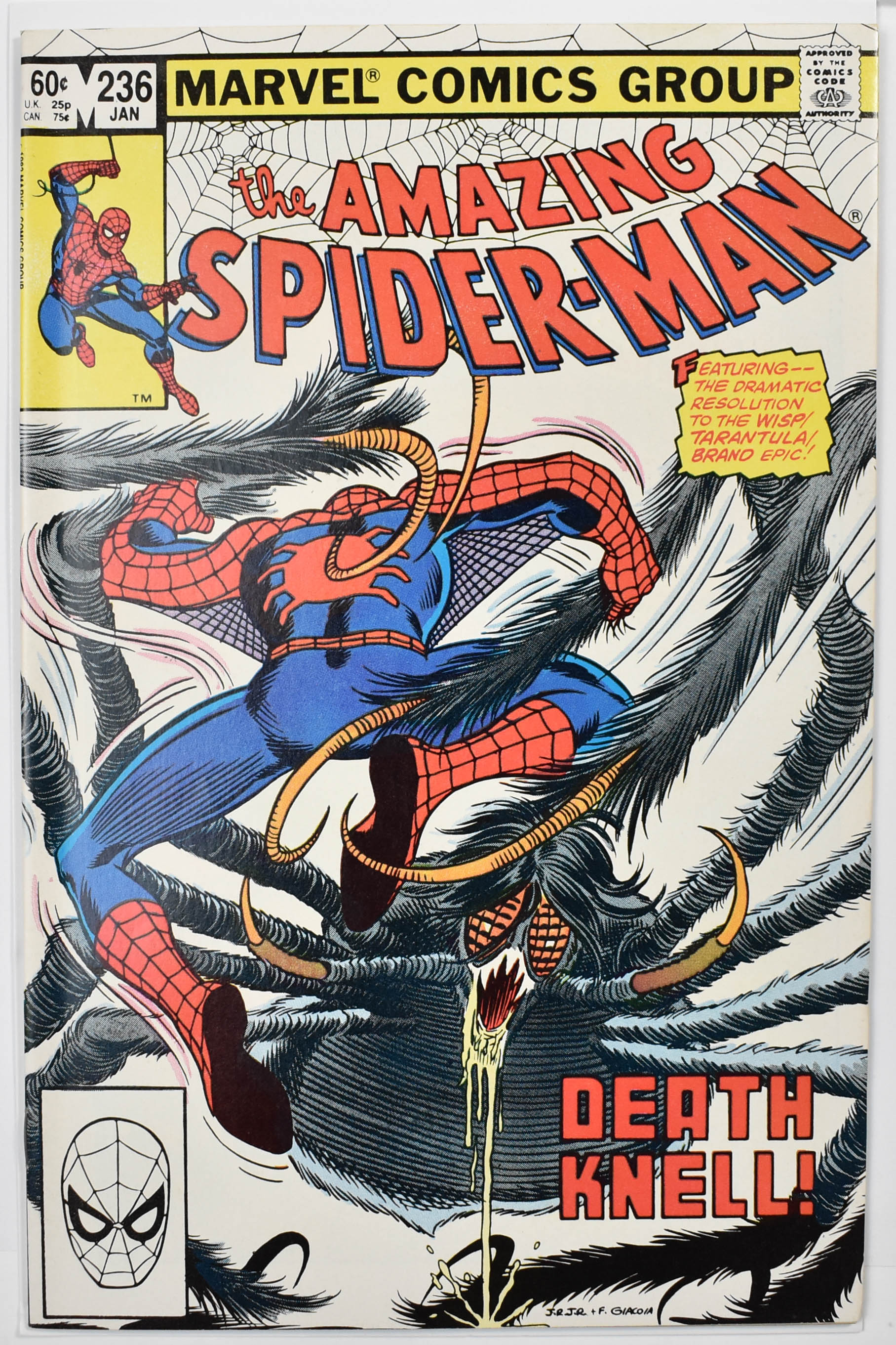 The Amazing Spider Man Marvel Comic Book 236 JAN