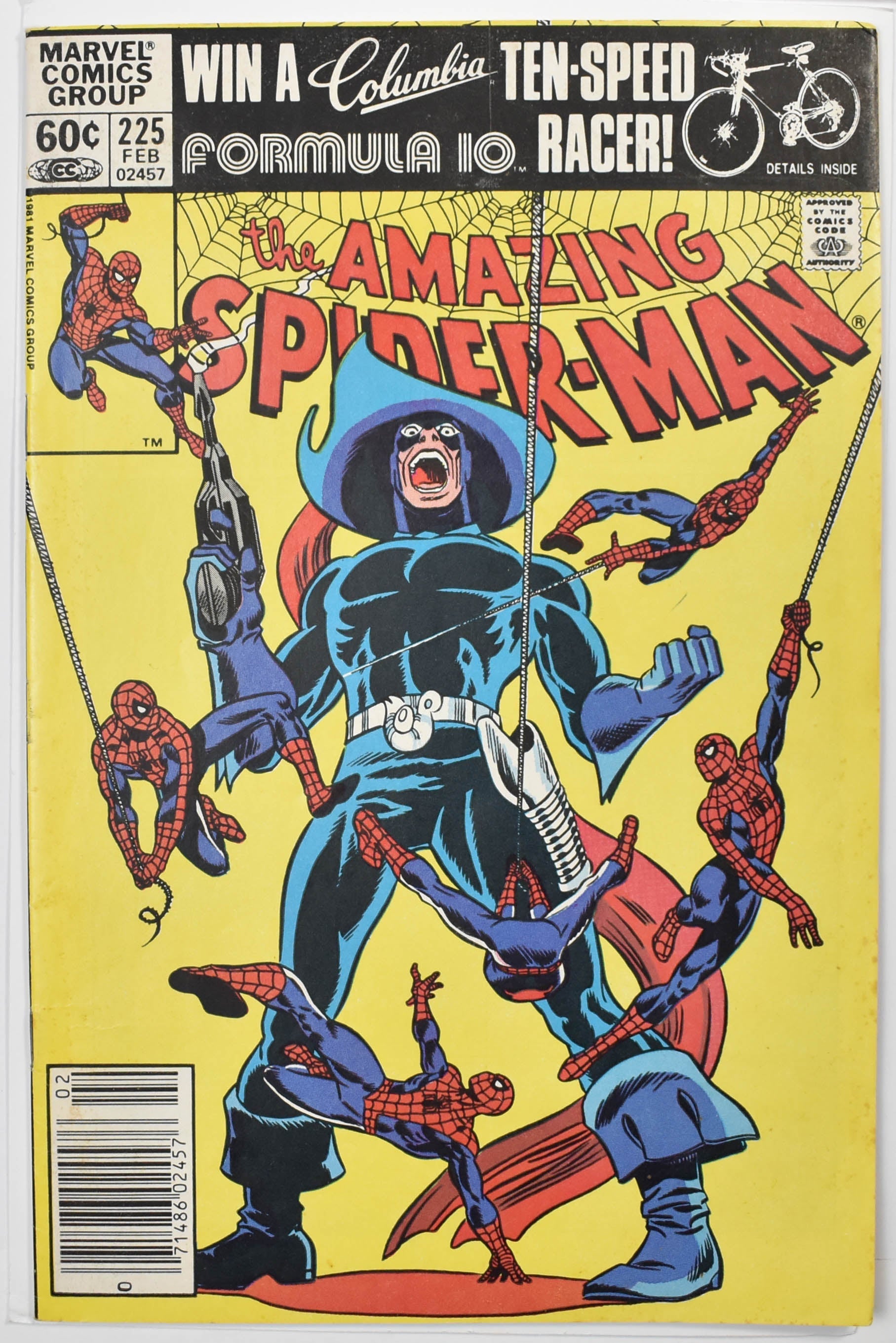 The Amazing Spider Man Marvel Comic Book 225 FEB